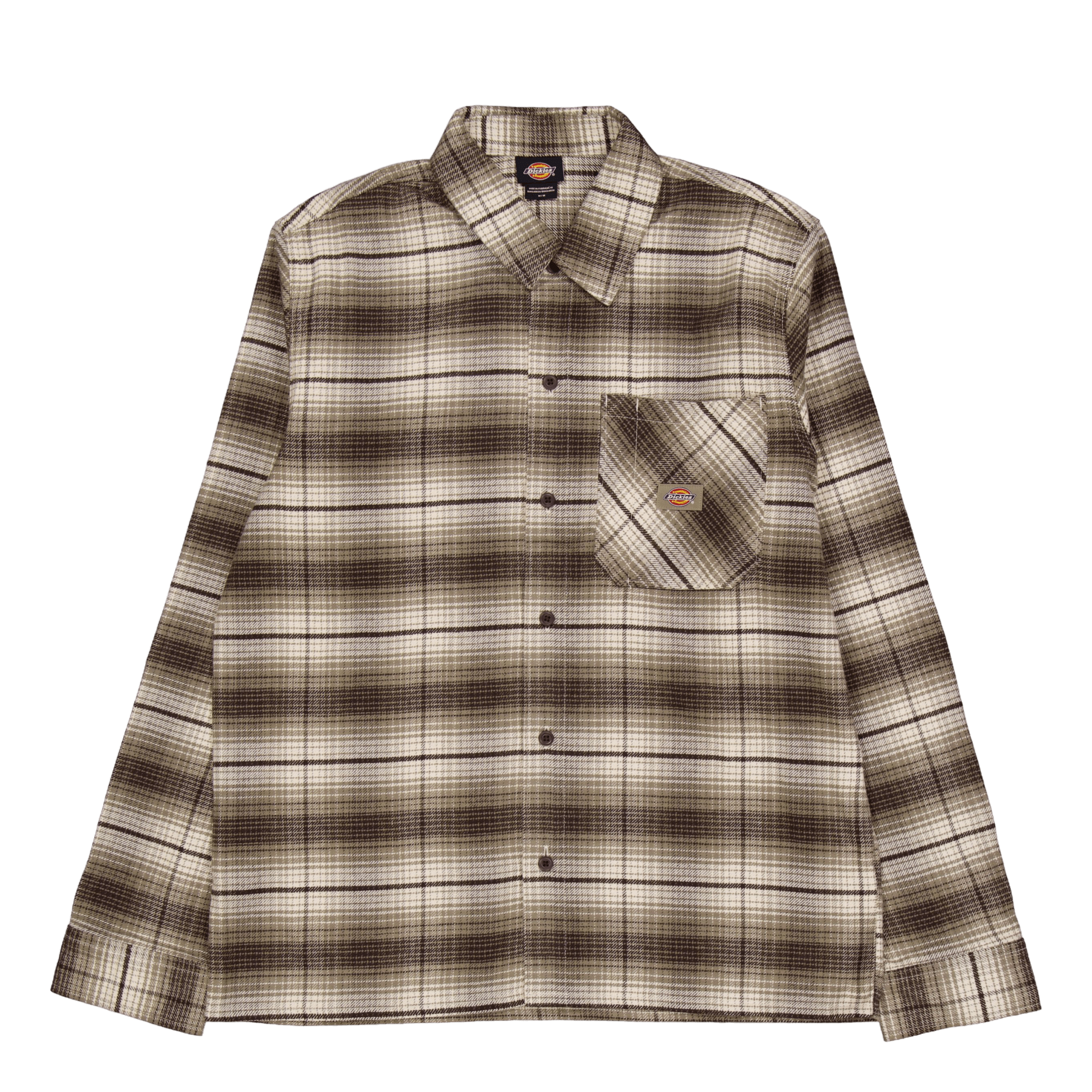DICKIES Forest Check Shirt Imperial Gr Imperial Green