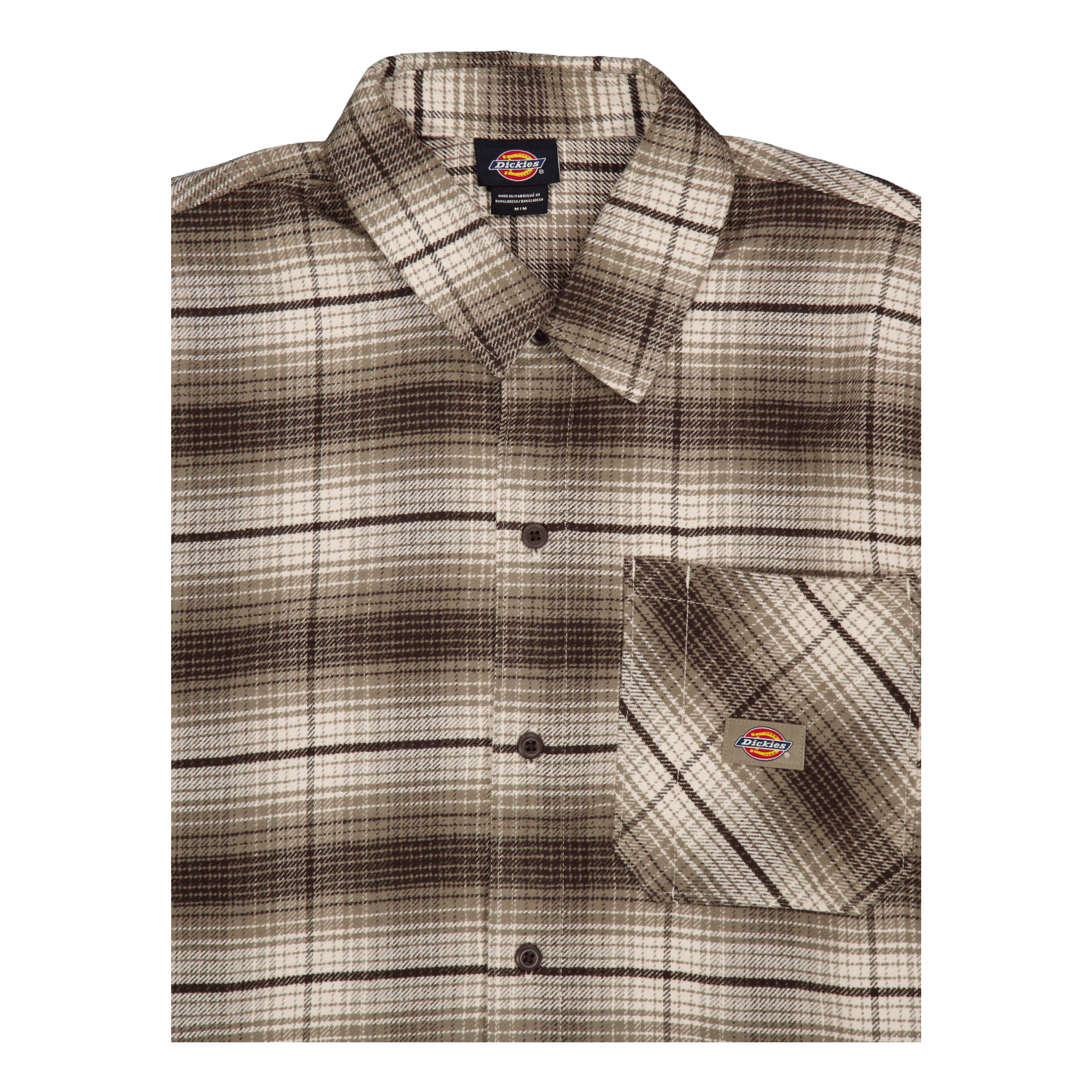 DICKIES Forest Check Shirt Imperial Gr Imperial Green