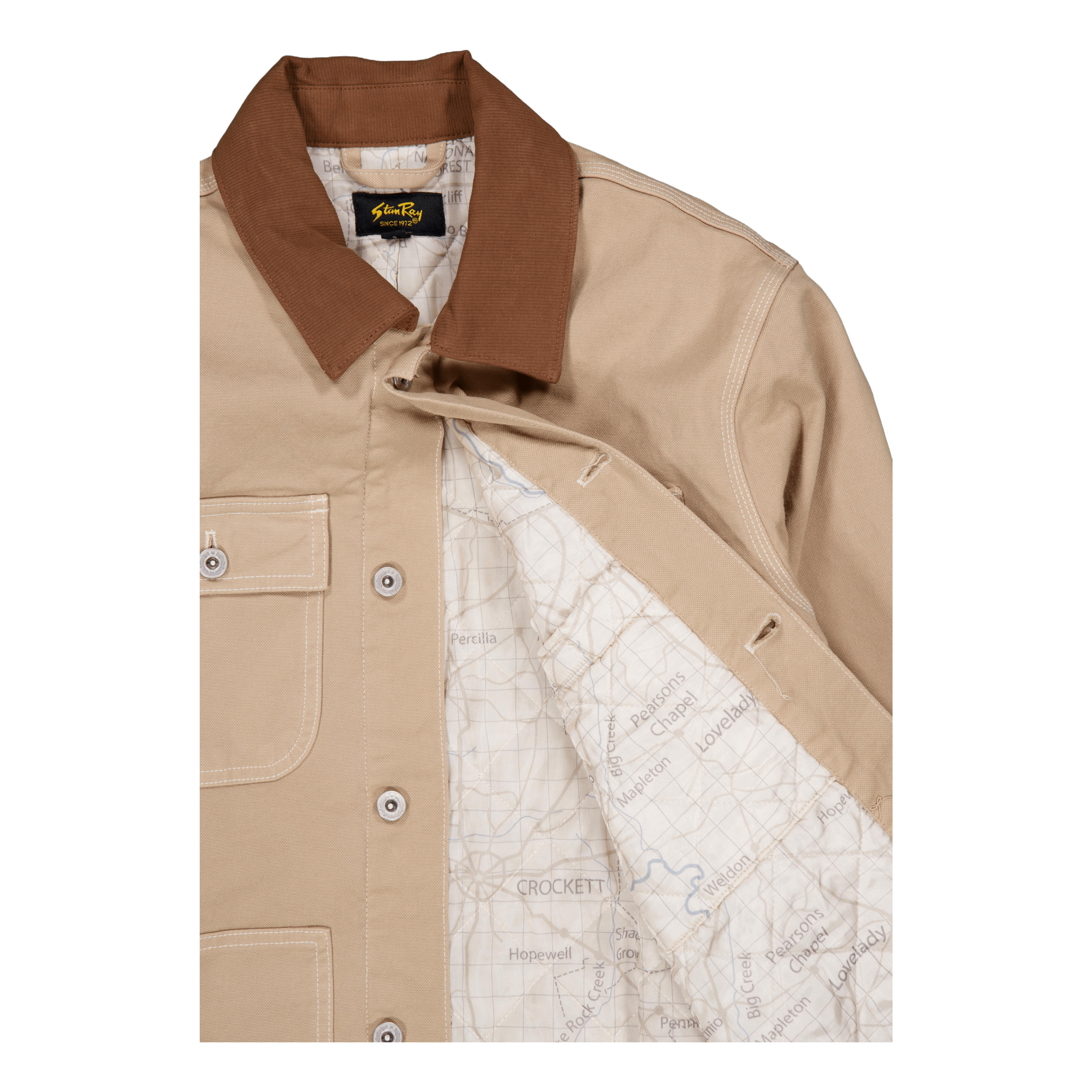 stan ray Pork Chop Jacket Antique Khaki Duck