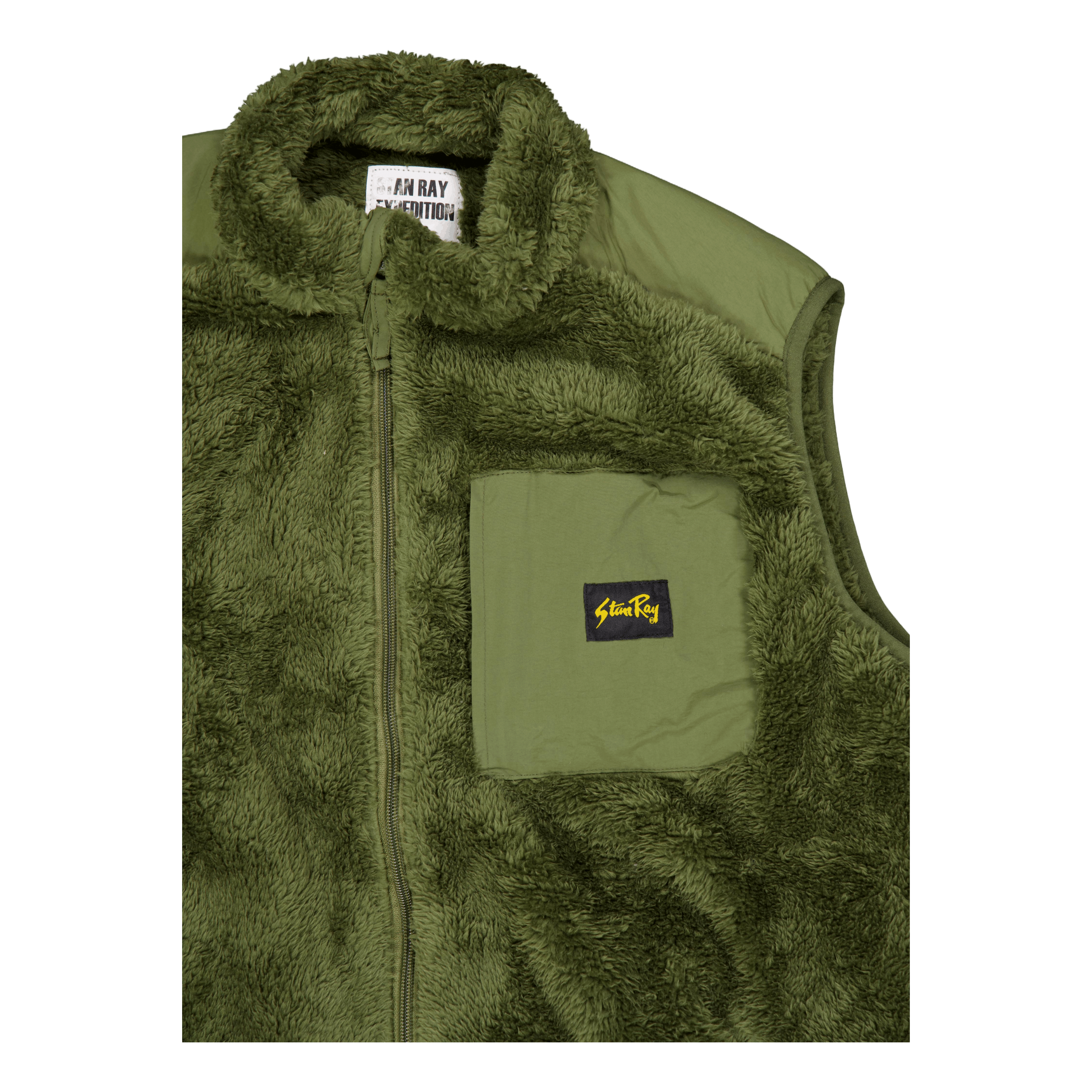 stan ray Fleece Vest Olive