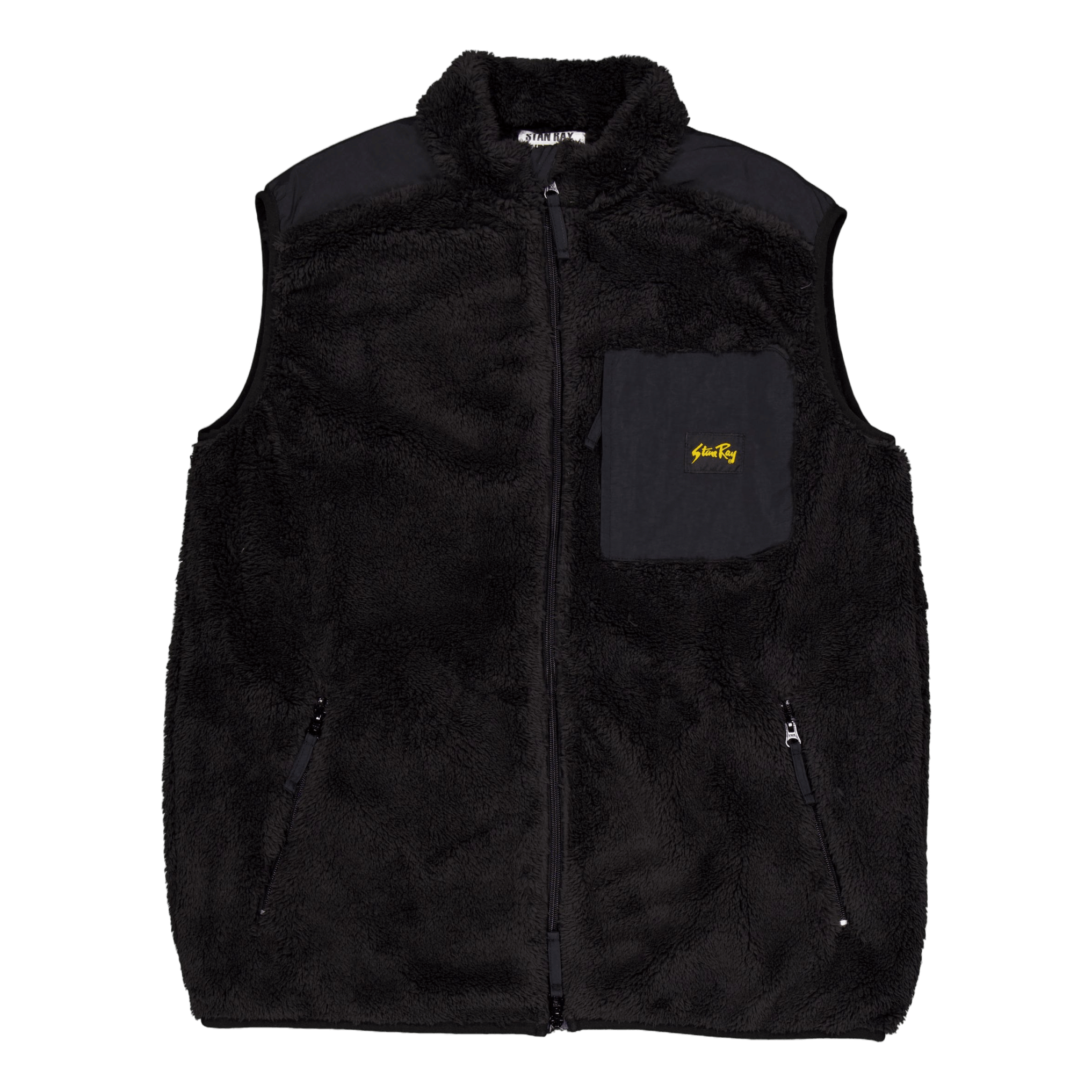 stan ray Fleece Vest Black