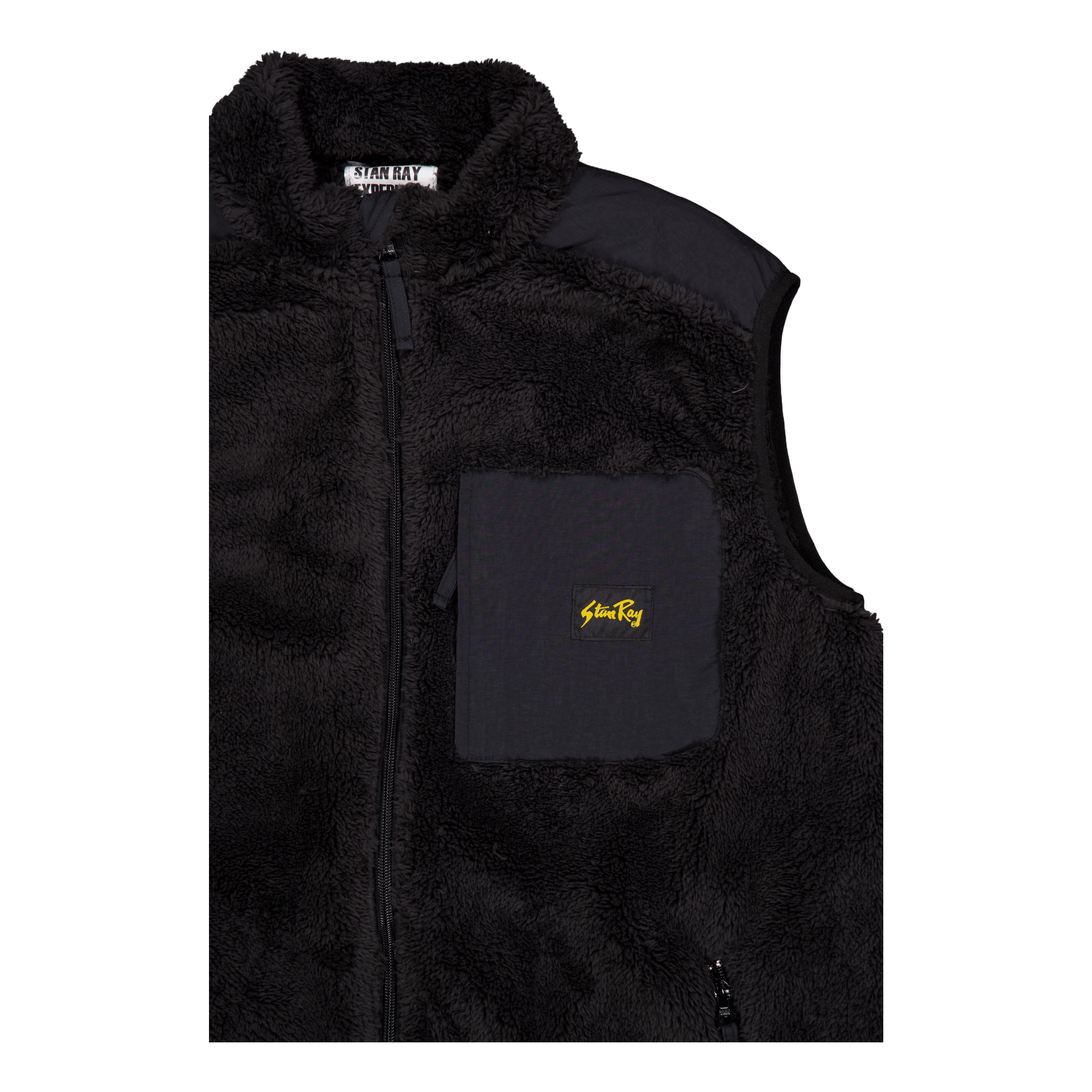 stan ray Fleece Vest Black