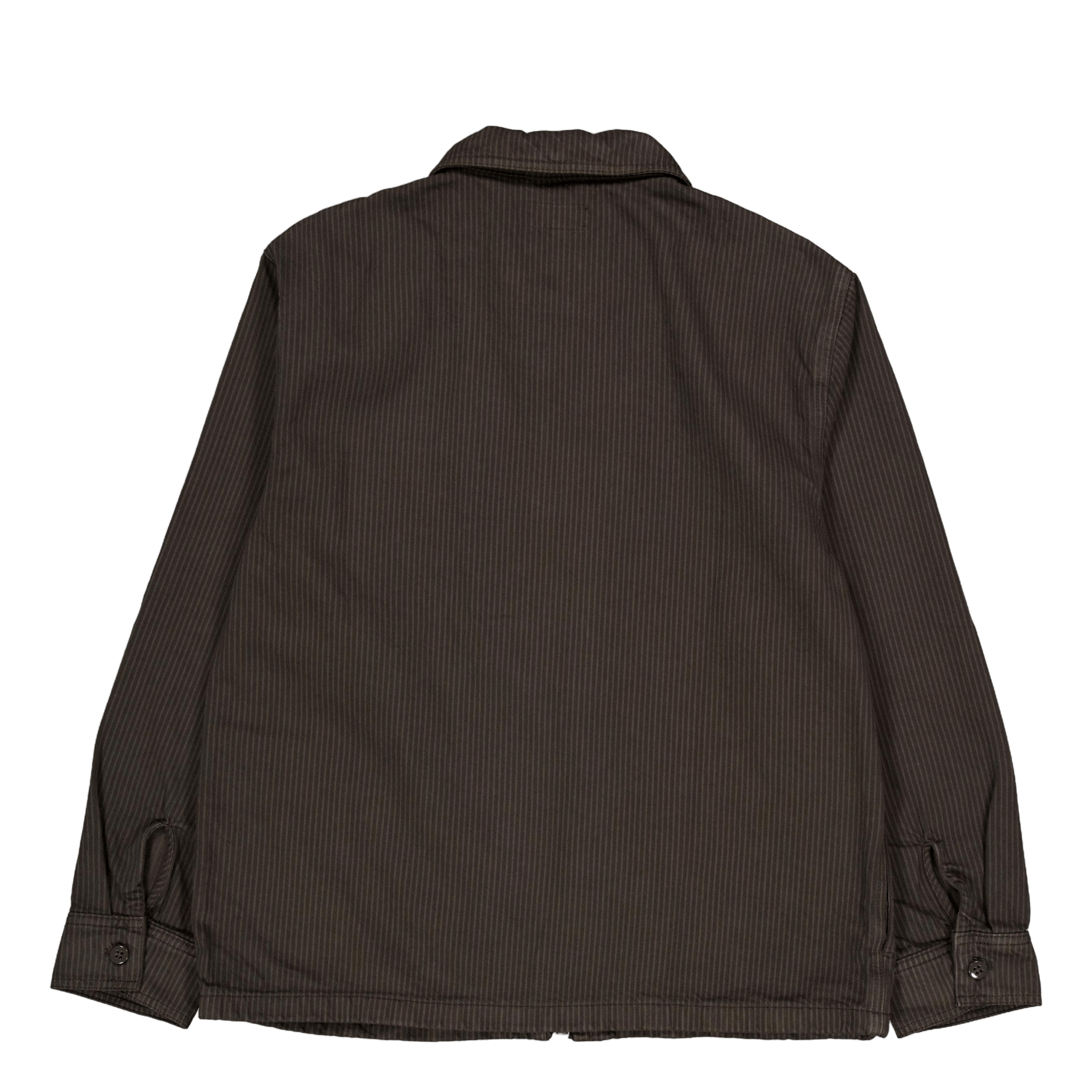 stan ray Zip Shirt Overdyed Charcoal Hickory