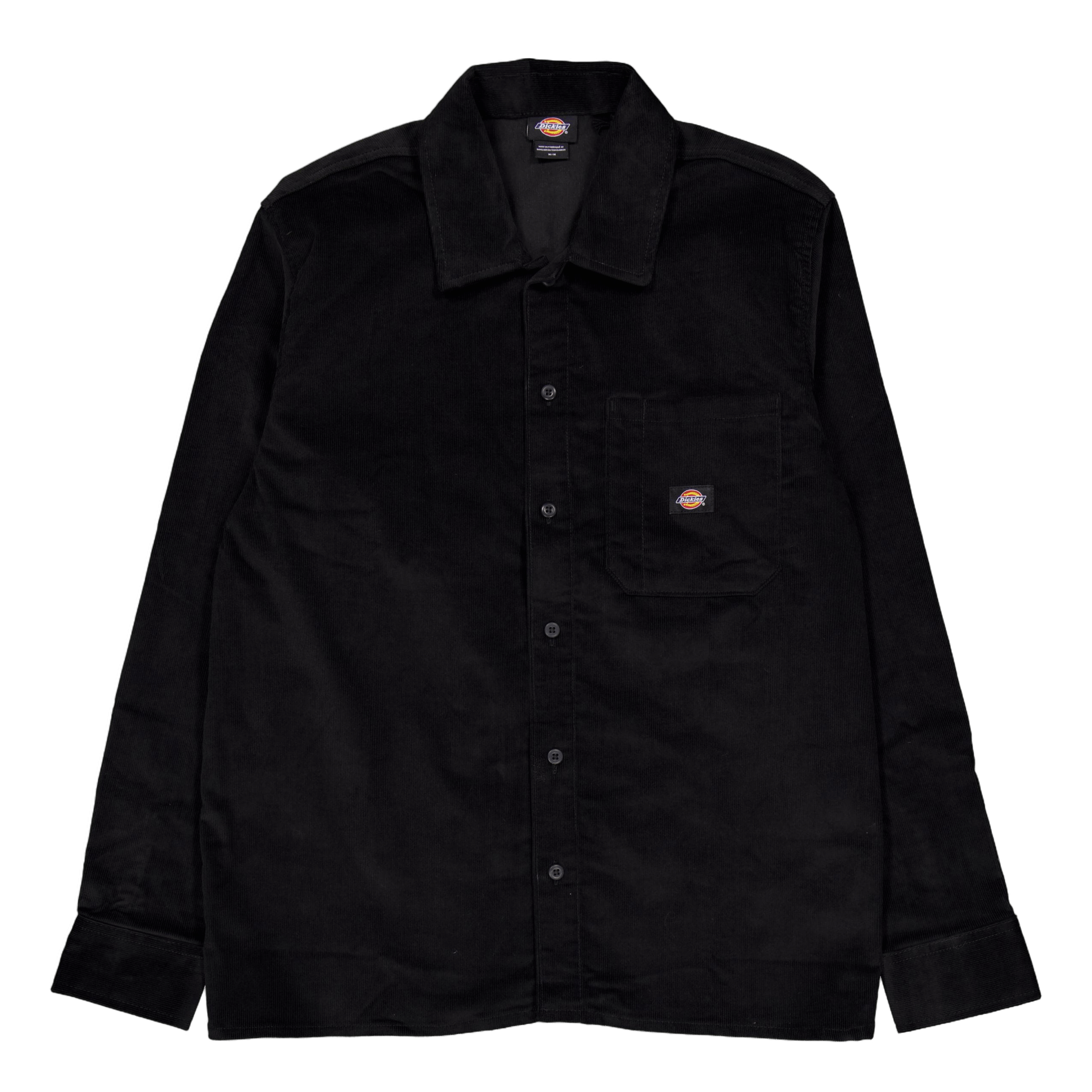 DICKIES Corduroy Shirt Ls Black Black
