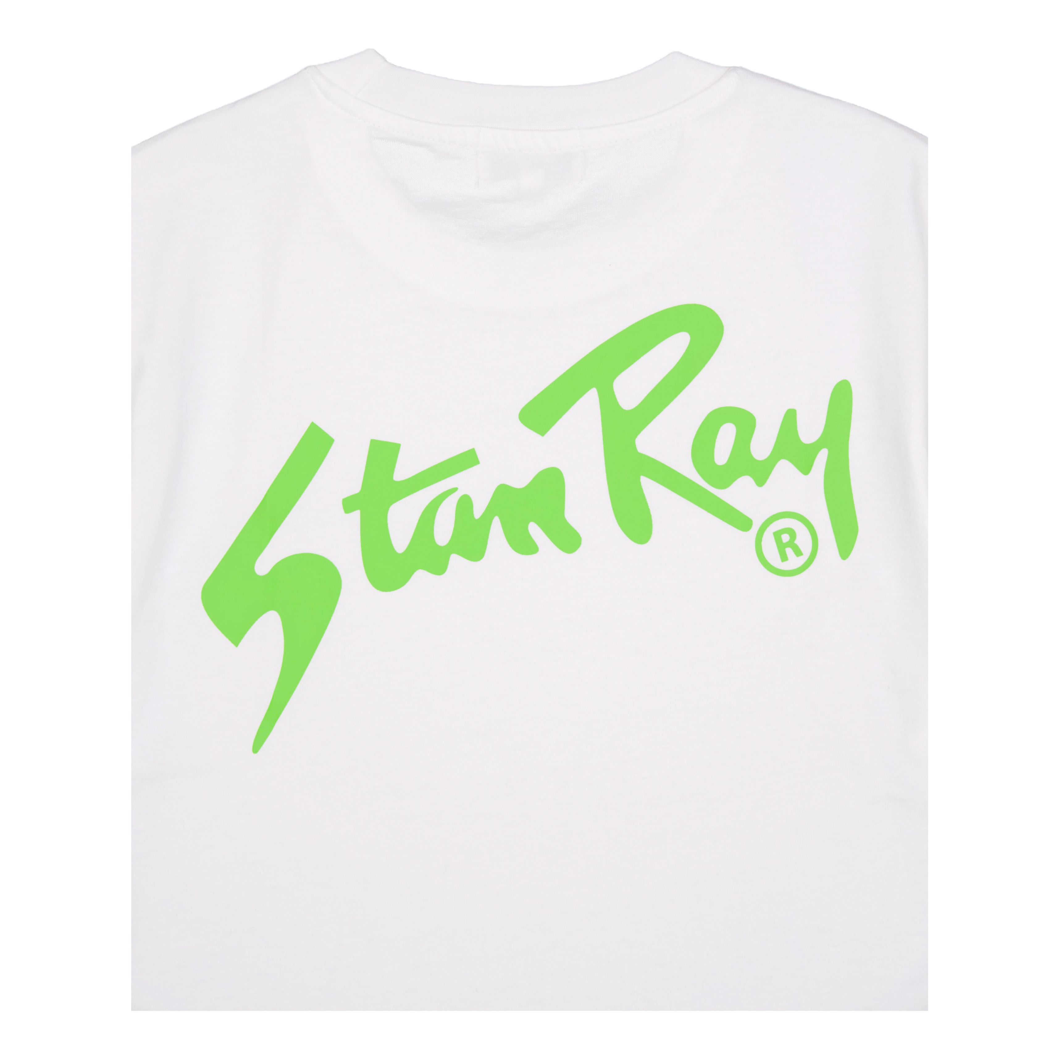 stan ray Stan Og Tee White / Lime Green