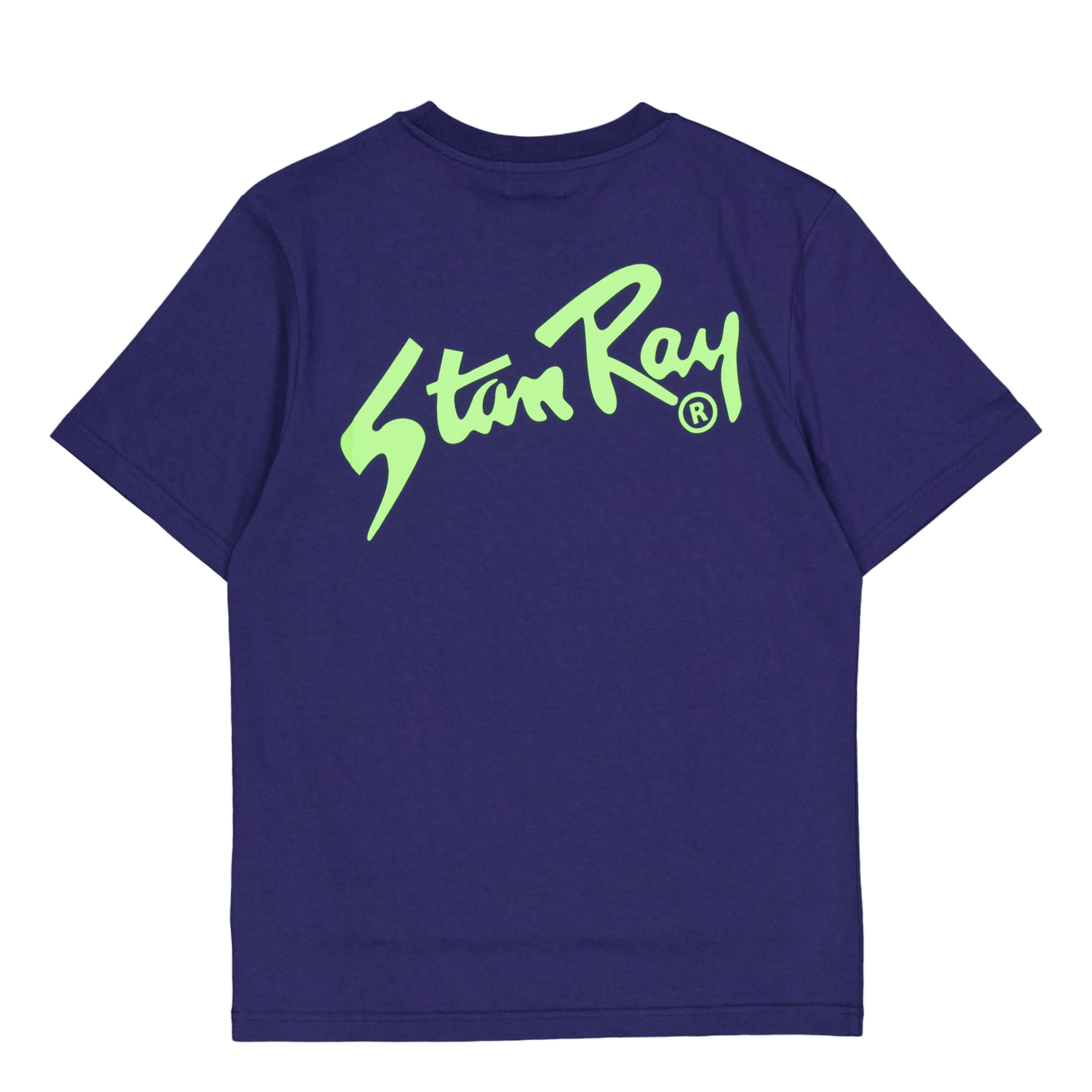 stan ray Stan Og Tee Navy / Lime Green