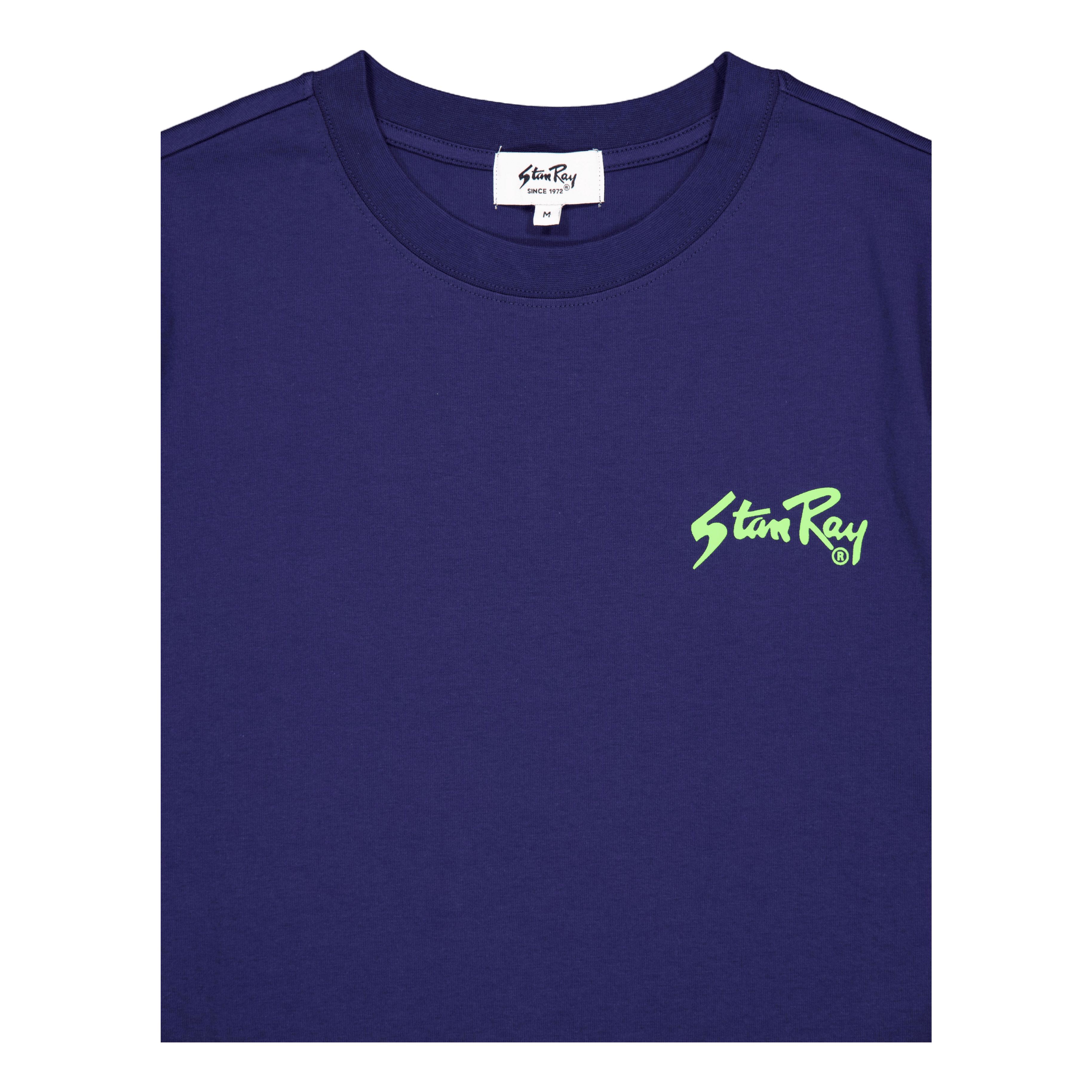 stan ray Stan Og Tee Navy / Lime Green
