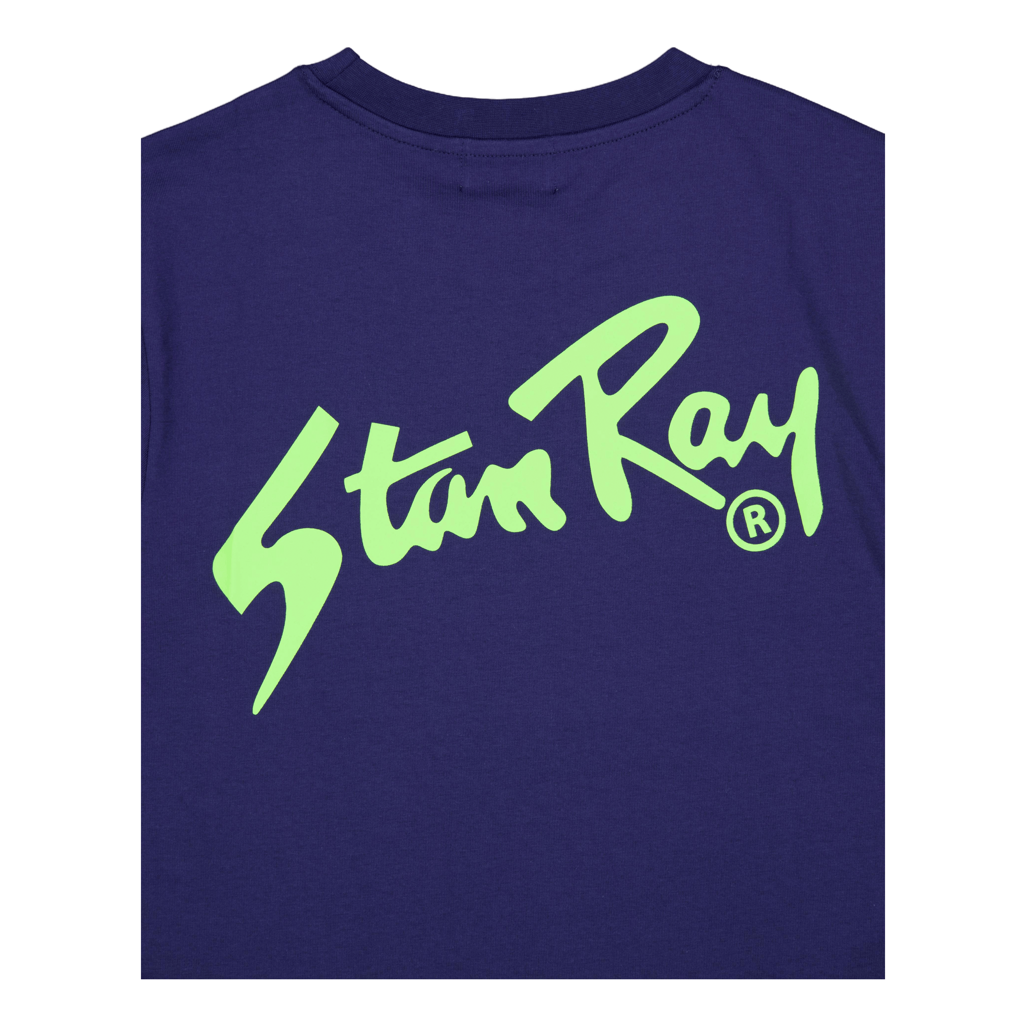 stan ray Stan Og Tee Navy / Lime Green