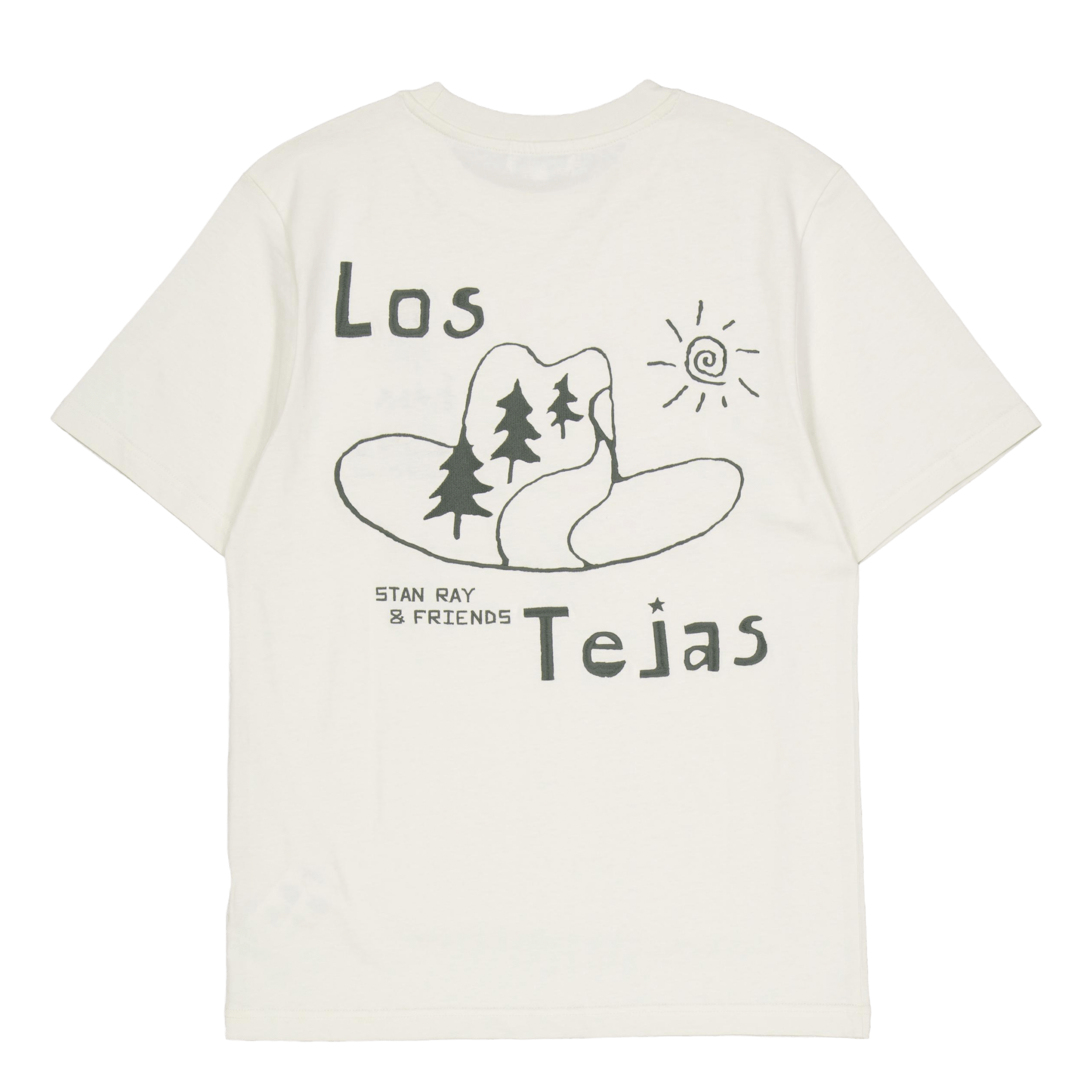 stan ray Los Tejas Tee Natural