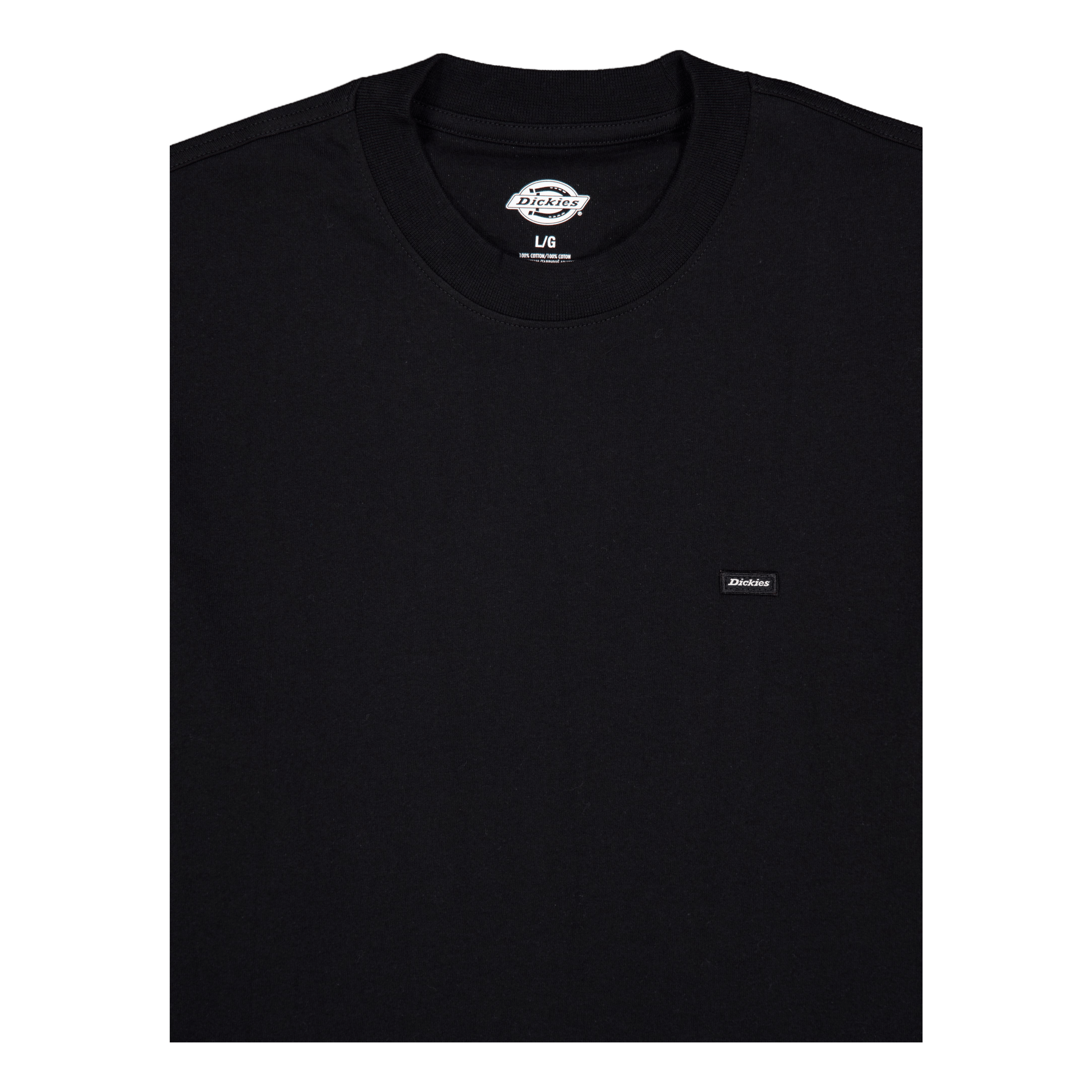 DICKIES Clancy Heavyweight Tee Ls Blac Black
