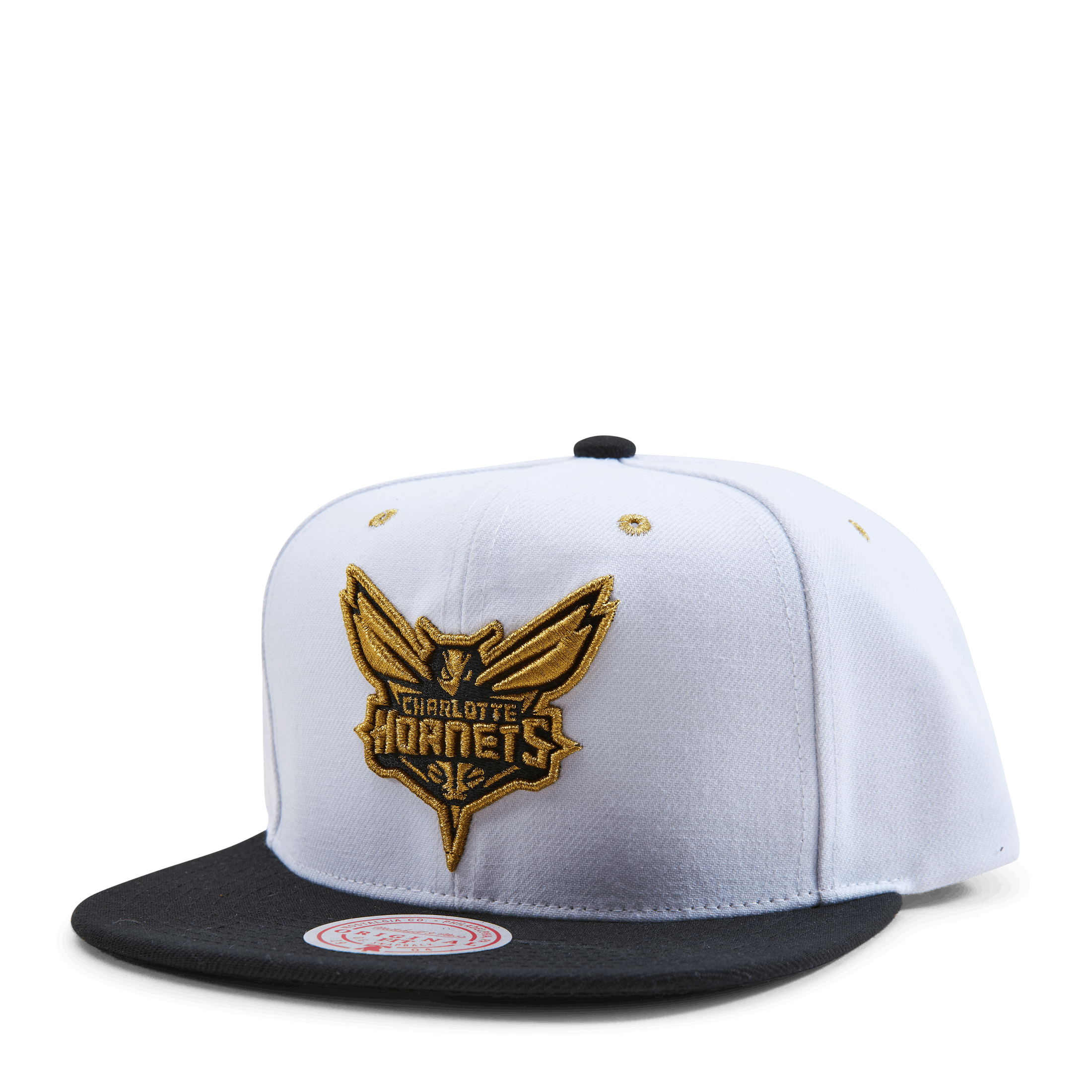 Mitchell & Ness Hornets Gold Pop Snapback