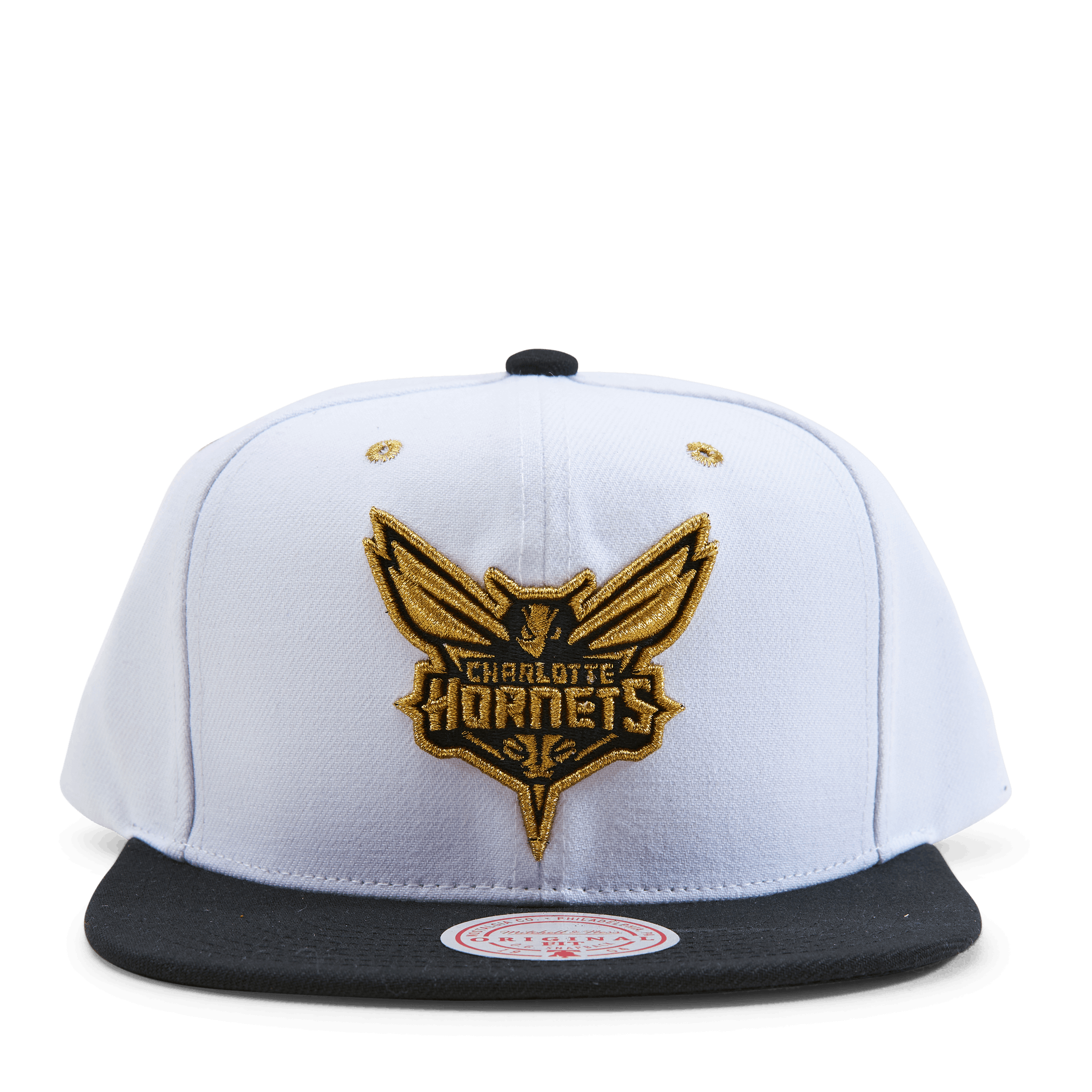 Mitchell & Ness Hornets Gold Pop Snapback