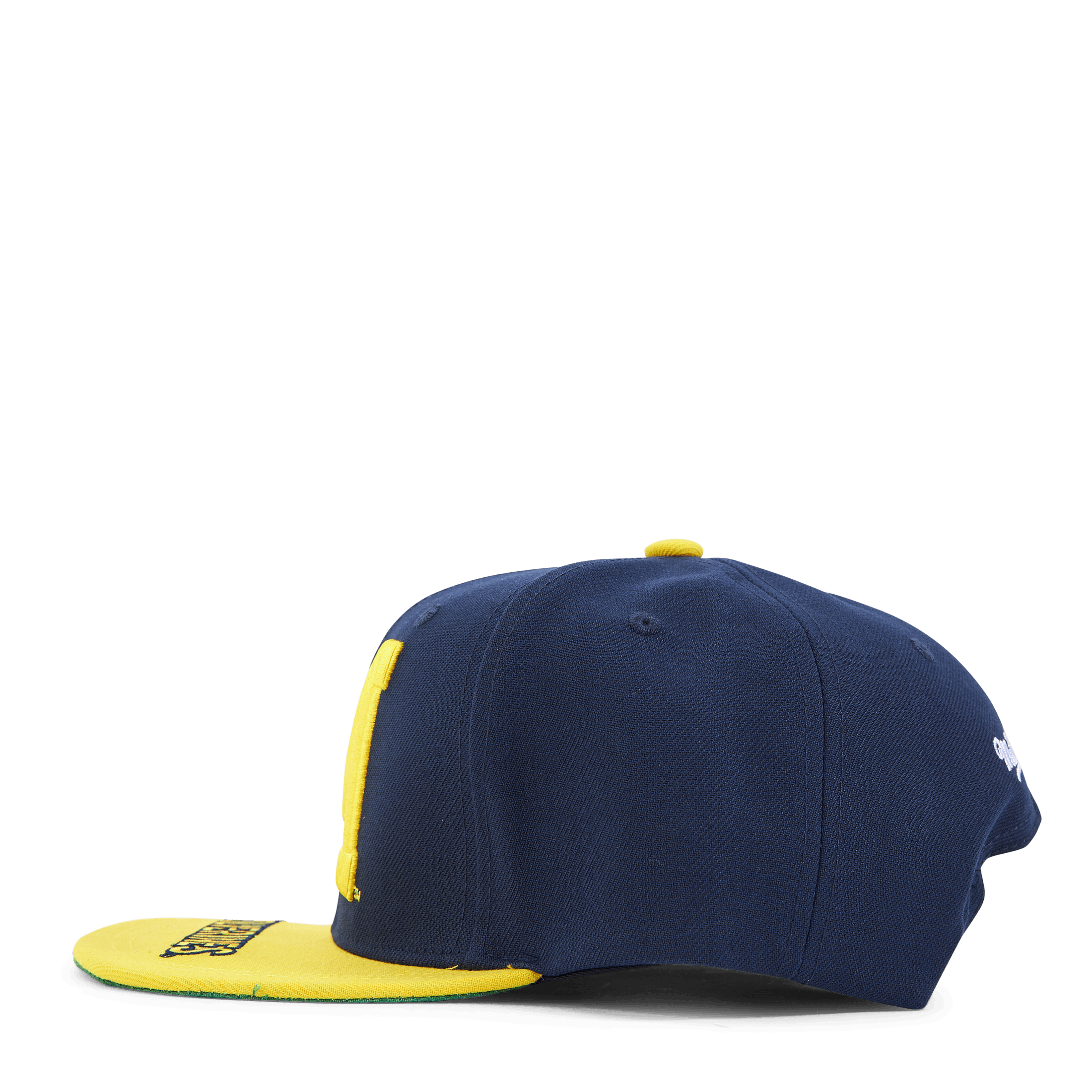 Mitchell & Ness Michigan Logo Bill Snapback