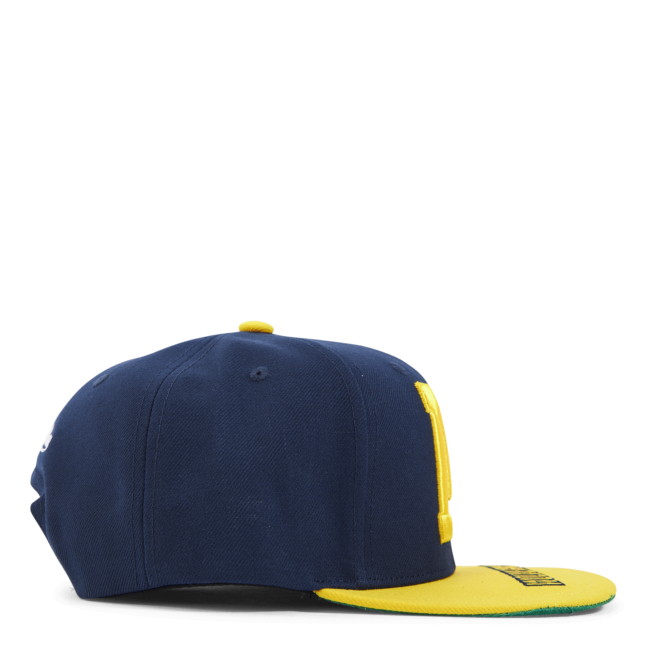 Mitchell & Ness Michigan Logo Bill Snapback