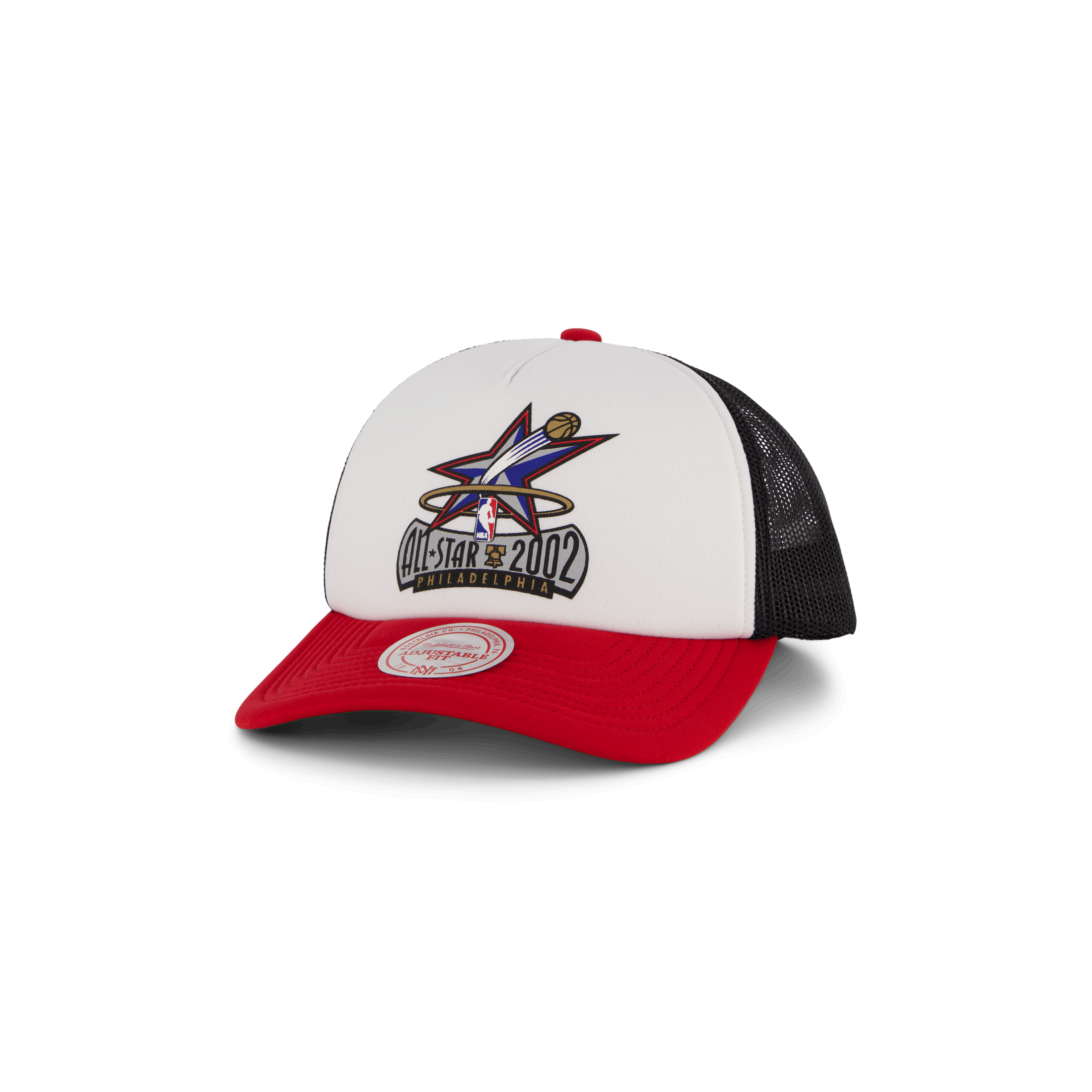 Mitchell & Ness 76ers Party Time Trucker Snapback HWC