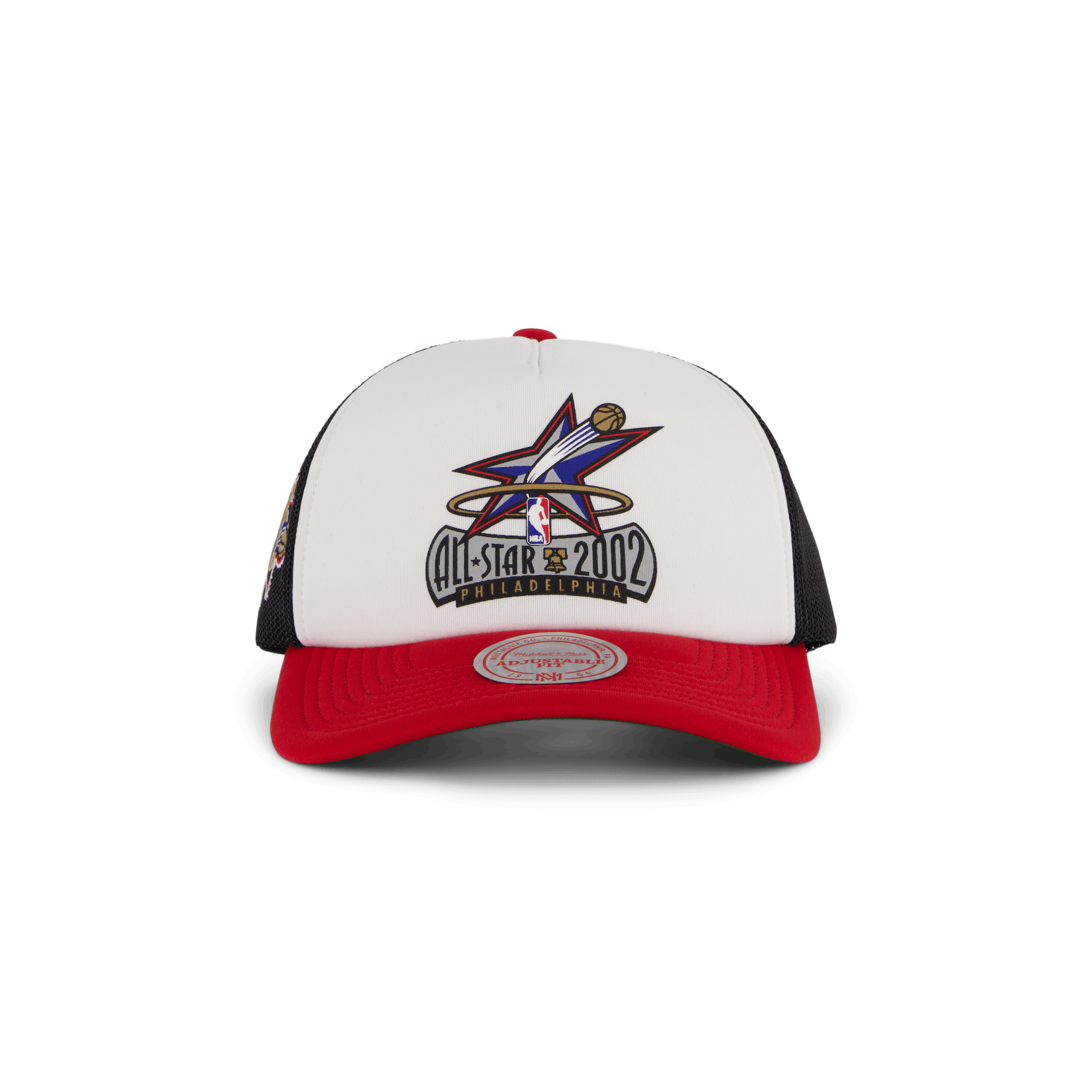 Mitchell & Ness 76ers Party Time Trucker Snapback HWC