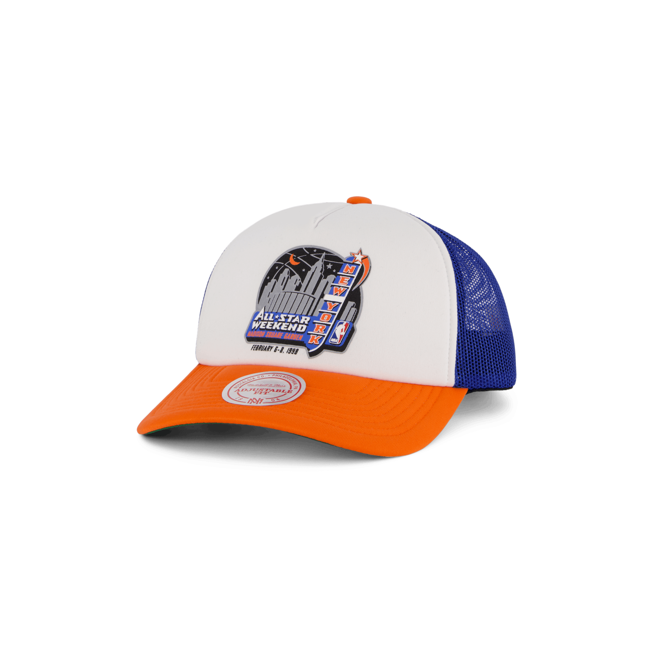 Mitchell & Ness Knicks Party Time Trucker Snapback HWC