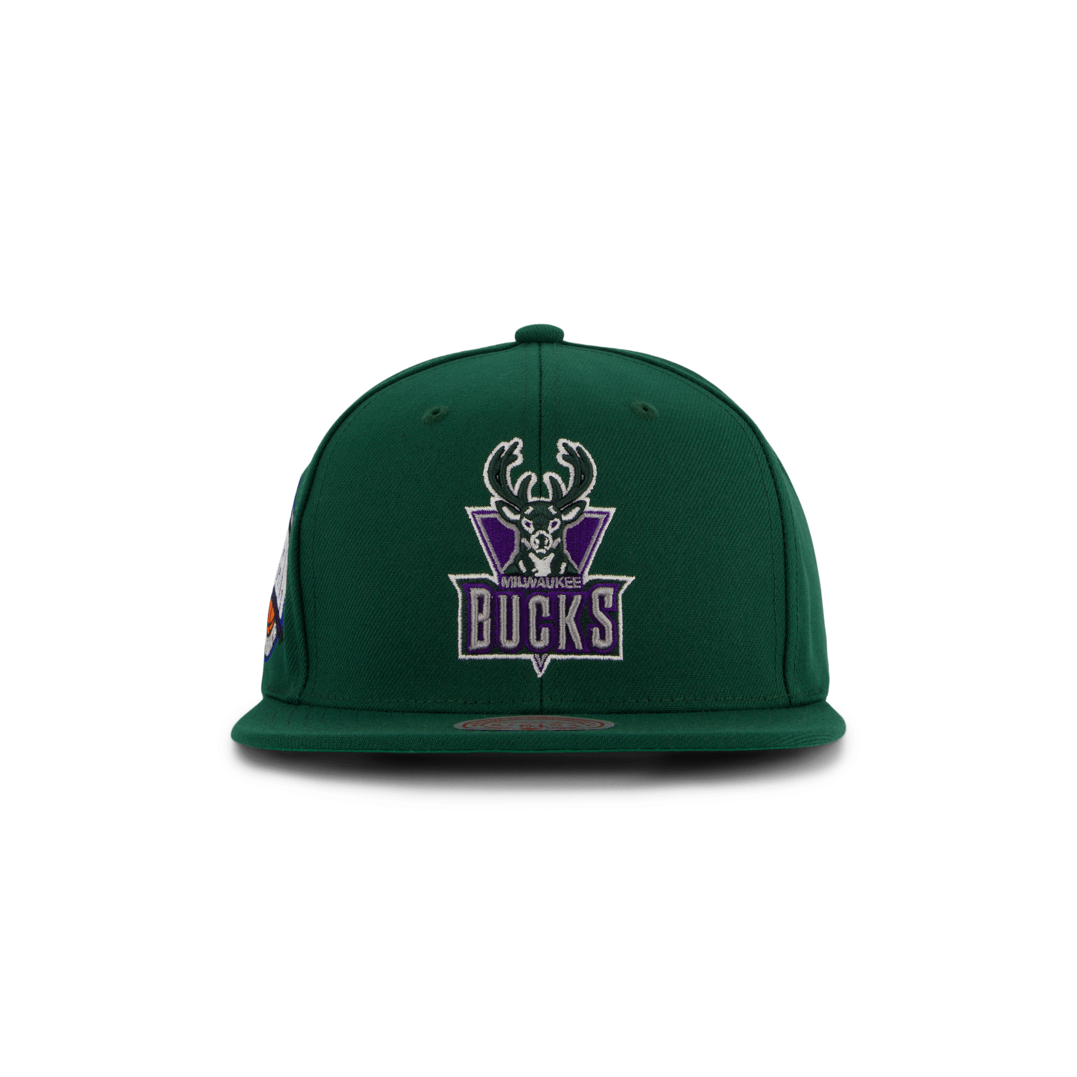 Mitchell & Ness Bucks Conference Patch Snapback HWC