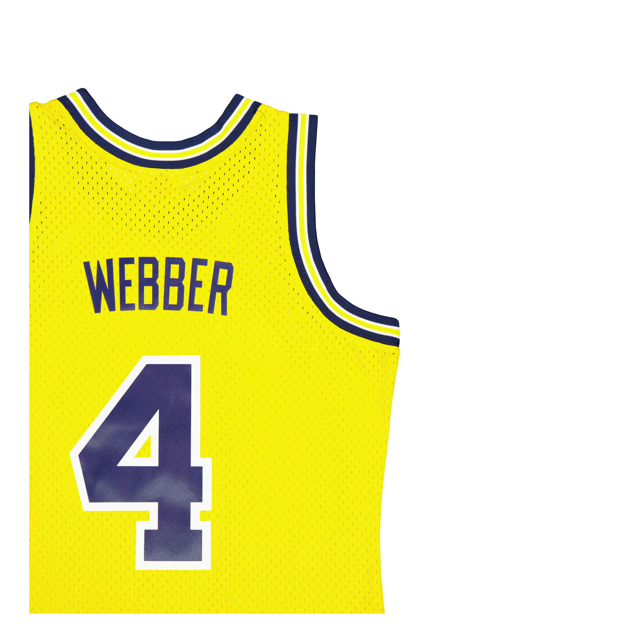 Mitchell & Ness Wolverines Swingman Jersey Web Yellow