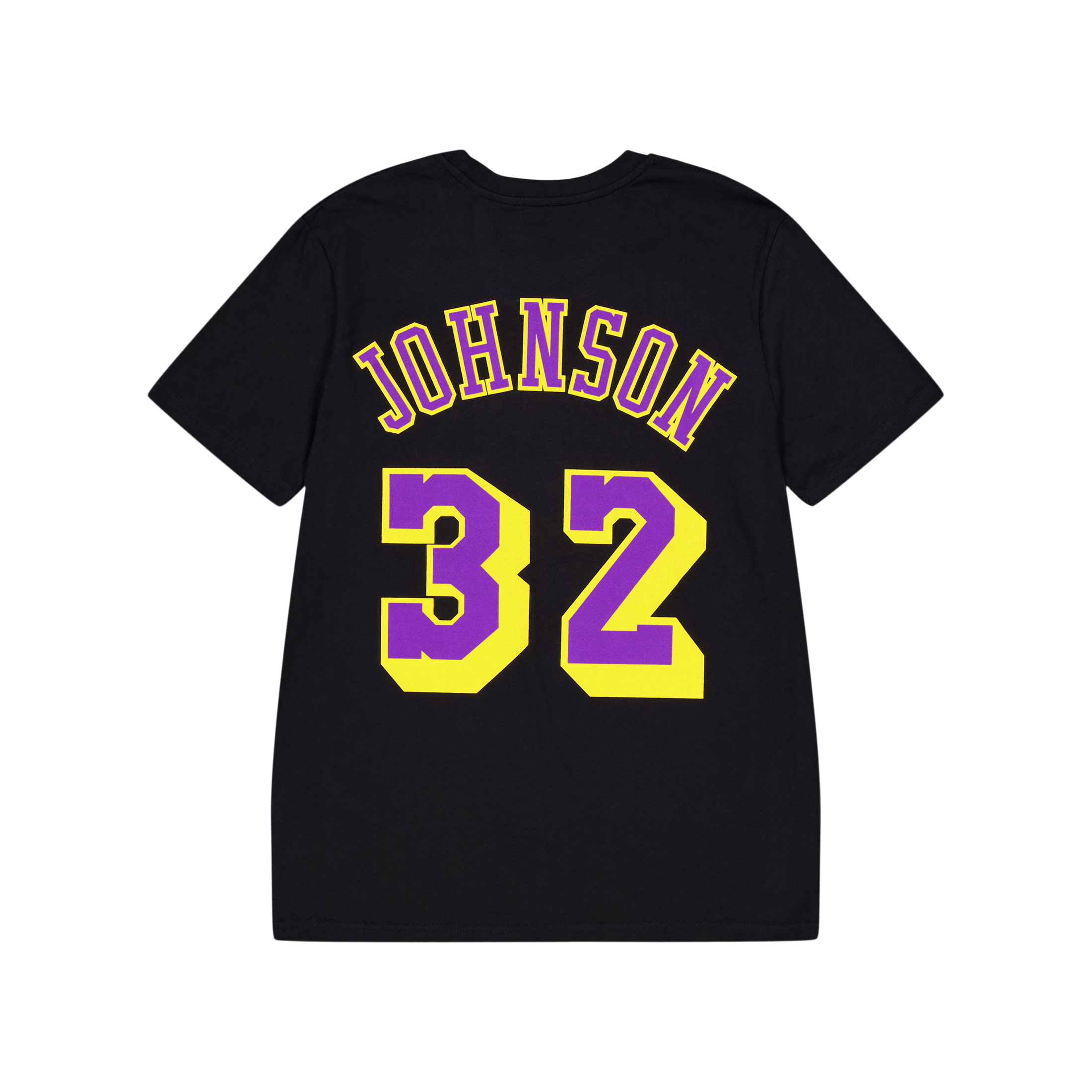 Mitchell & Ness Name & Number Tee - Magic John Black