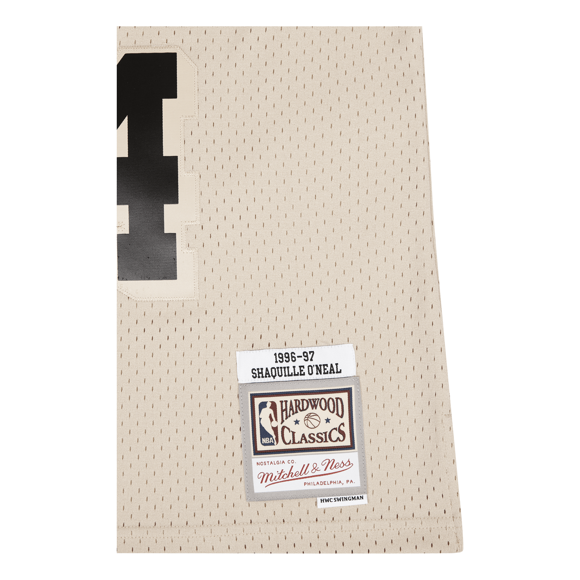 Mitchell & Ness Lakers Khaki Swingman Jersey