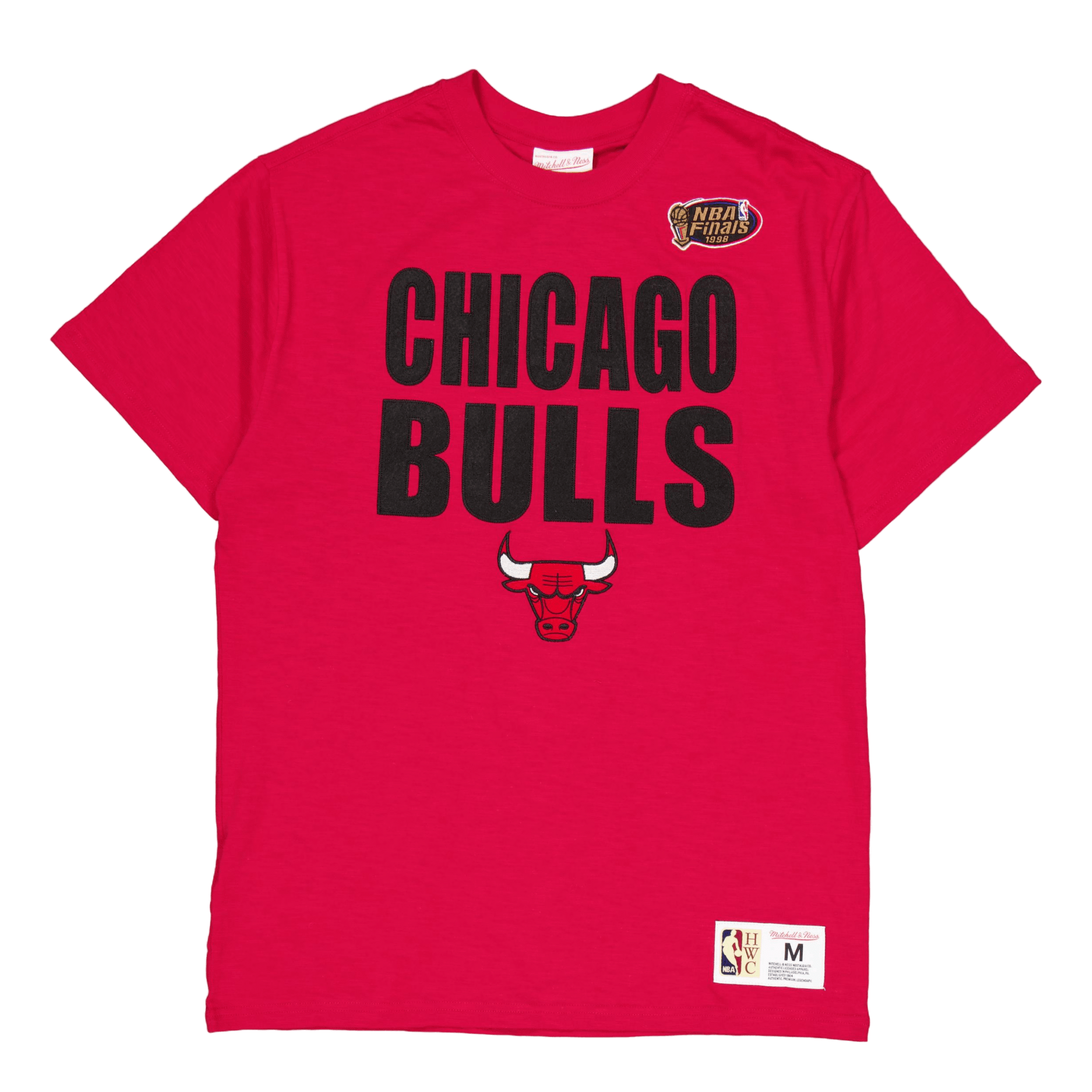 Mitchell & Ness Bulls Legendary Slub S/s Tee Scarlet Red