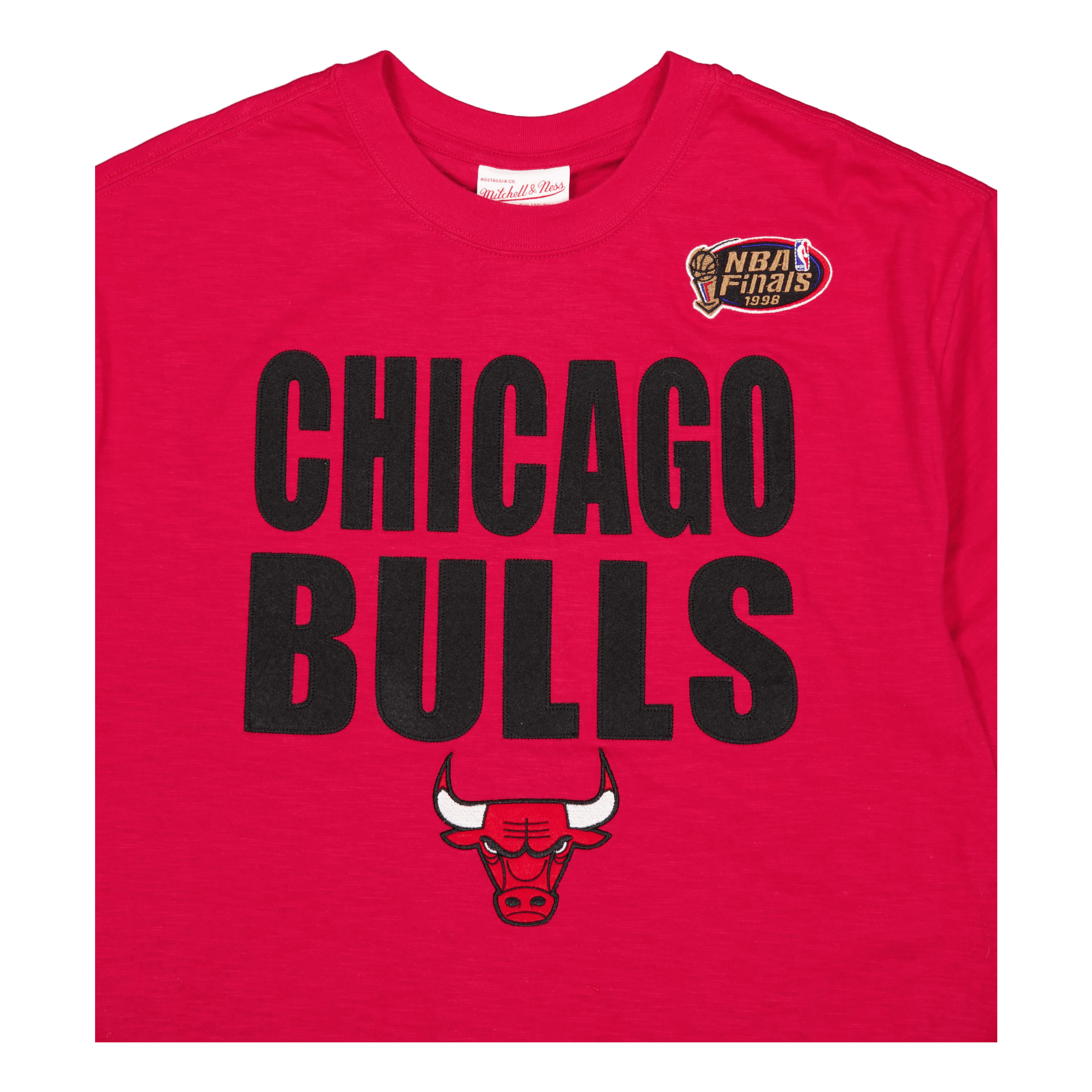 Mitchell & Ness Bulls Legendary Slub S/s Tee Scarlet Red