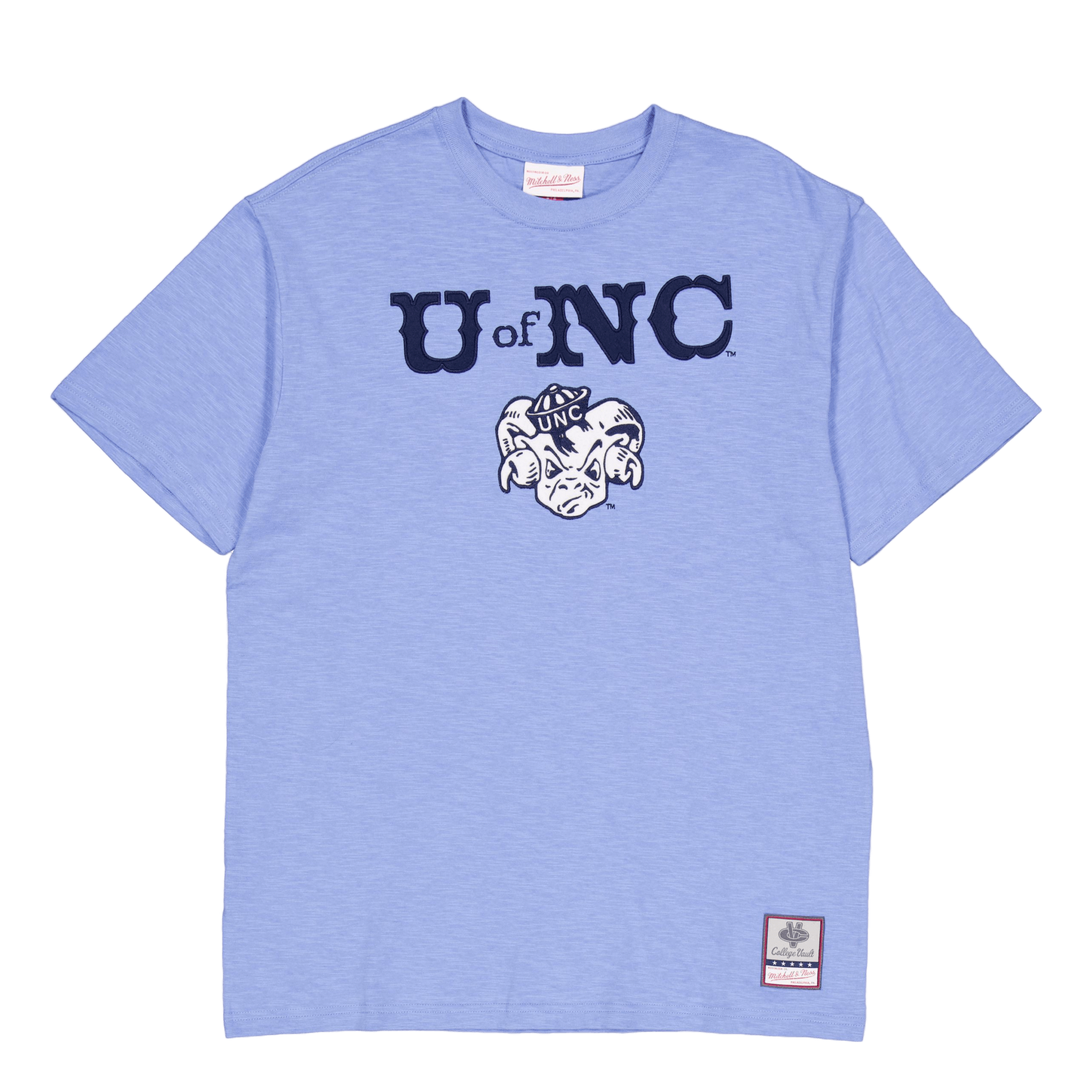 Mitchell & Ness Unc Legendary Slub S/s Tee Light Blue