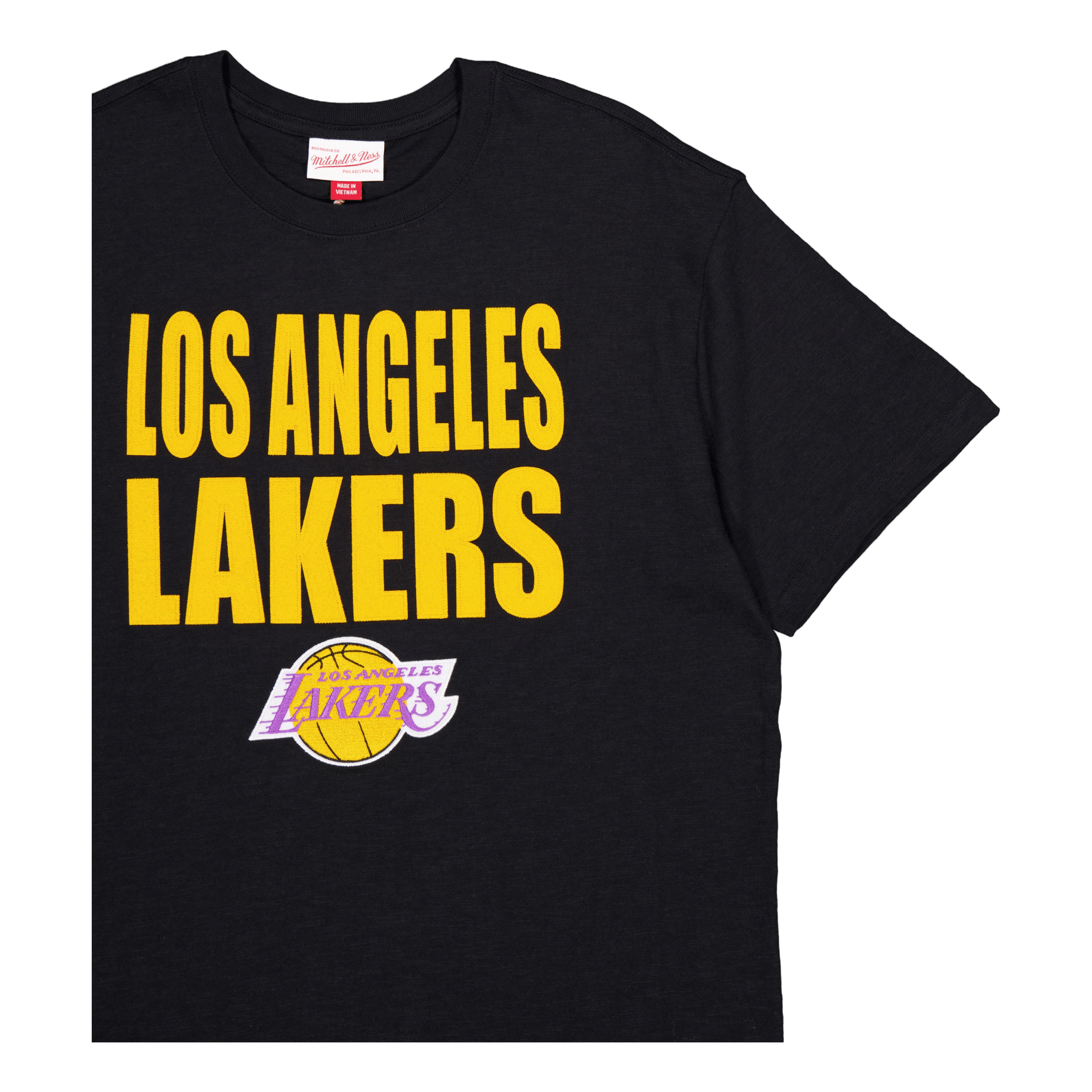 Mitchell & Ness Lakers Legendary Slub S/s Tee Black