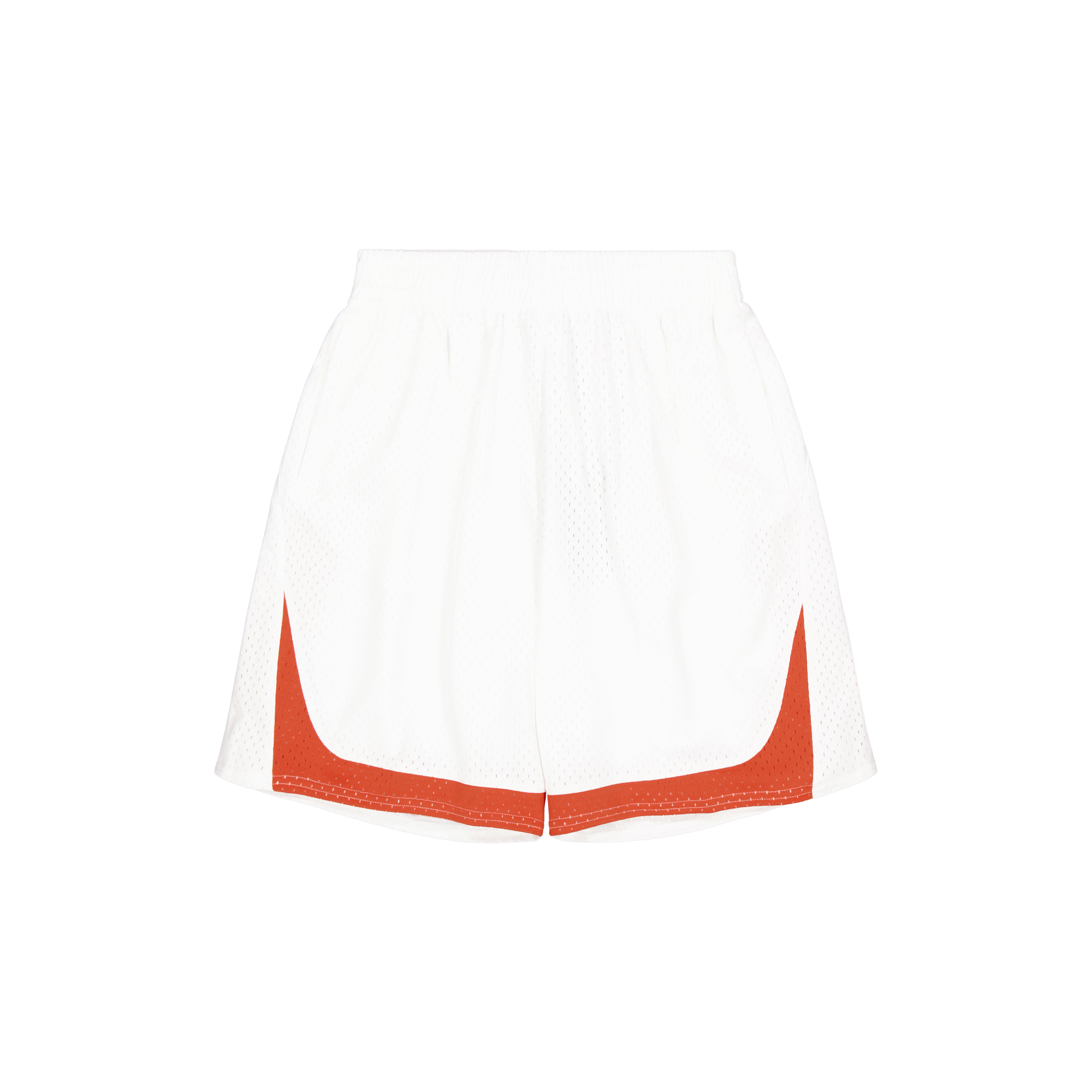 Mitchell & Ness Longhors Swingman Shorts White