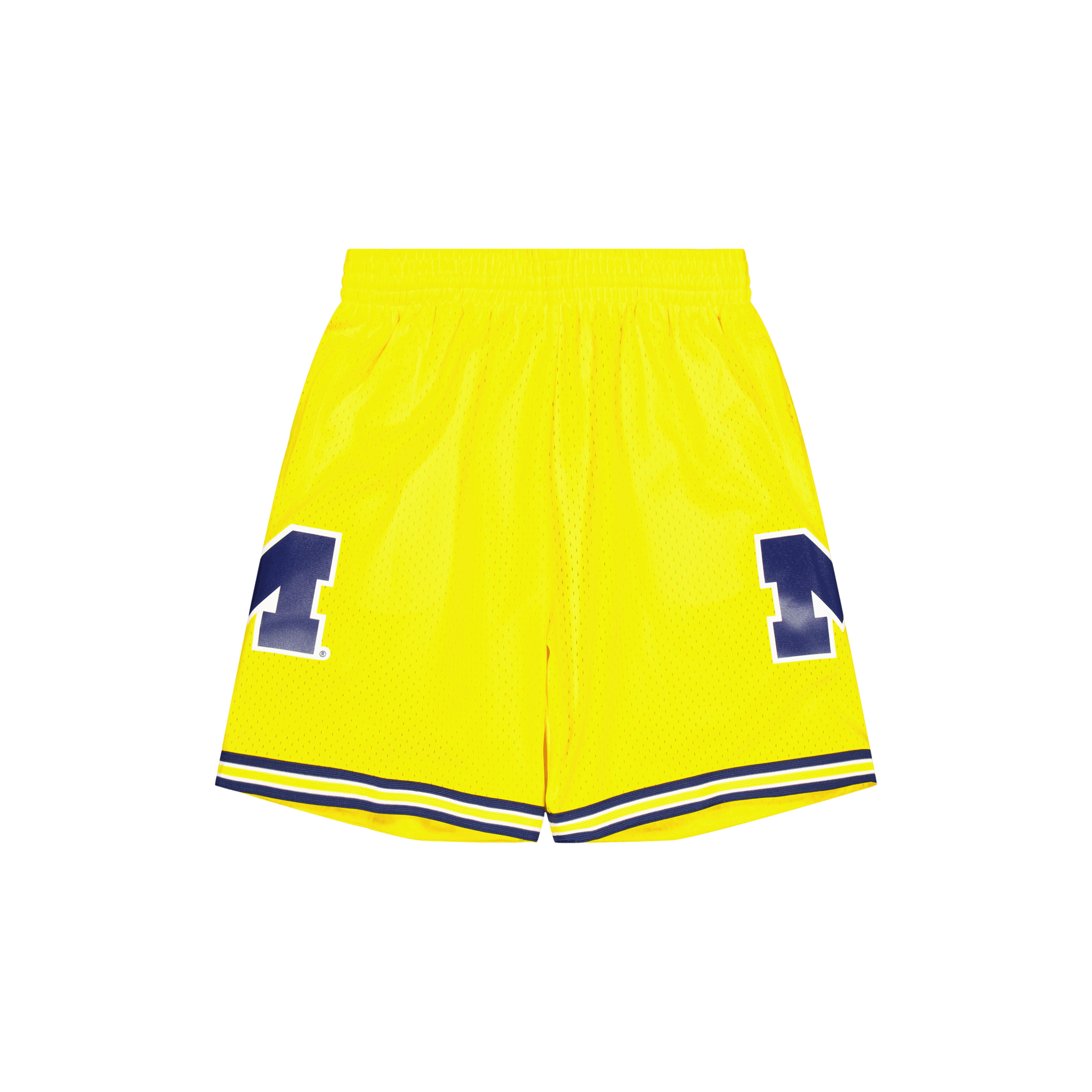 Mitchell & Ness Wolverines Swingman Shorts Yellow