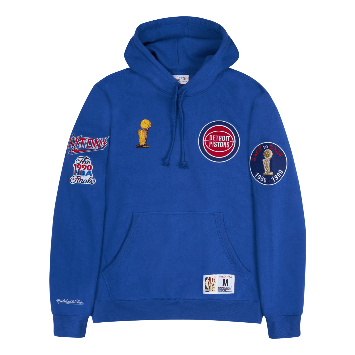 Mitchell & Ness Pistons Champ City Hoodie