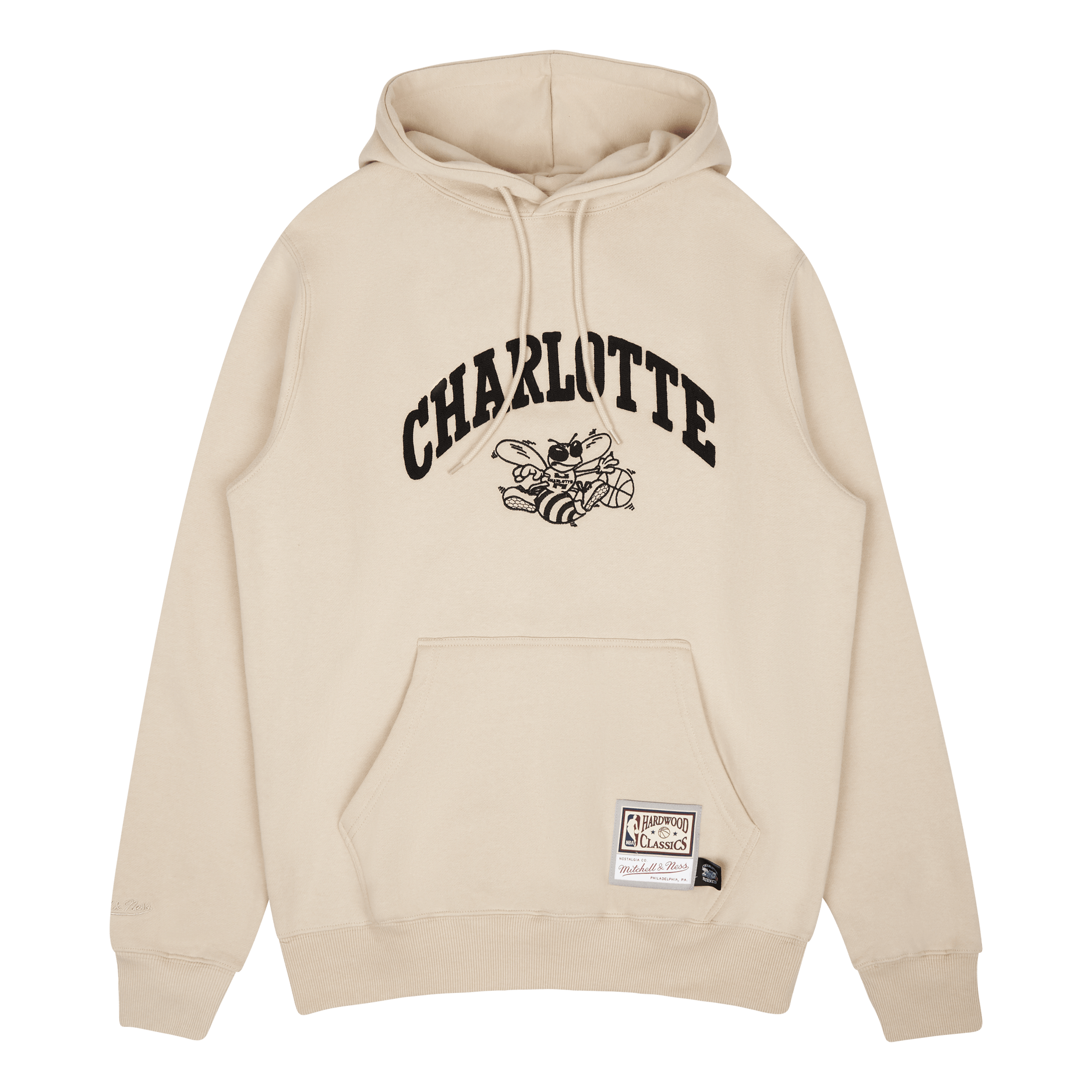 Mitchell & Ness Hornets Khaki Hoodie