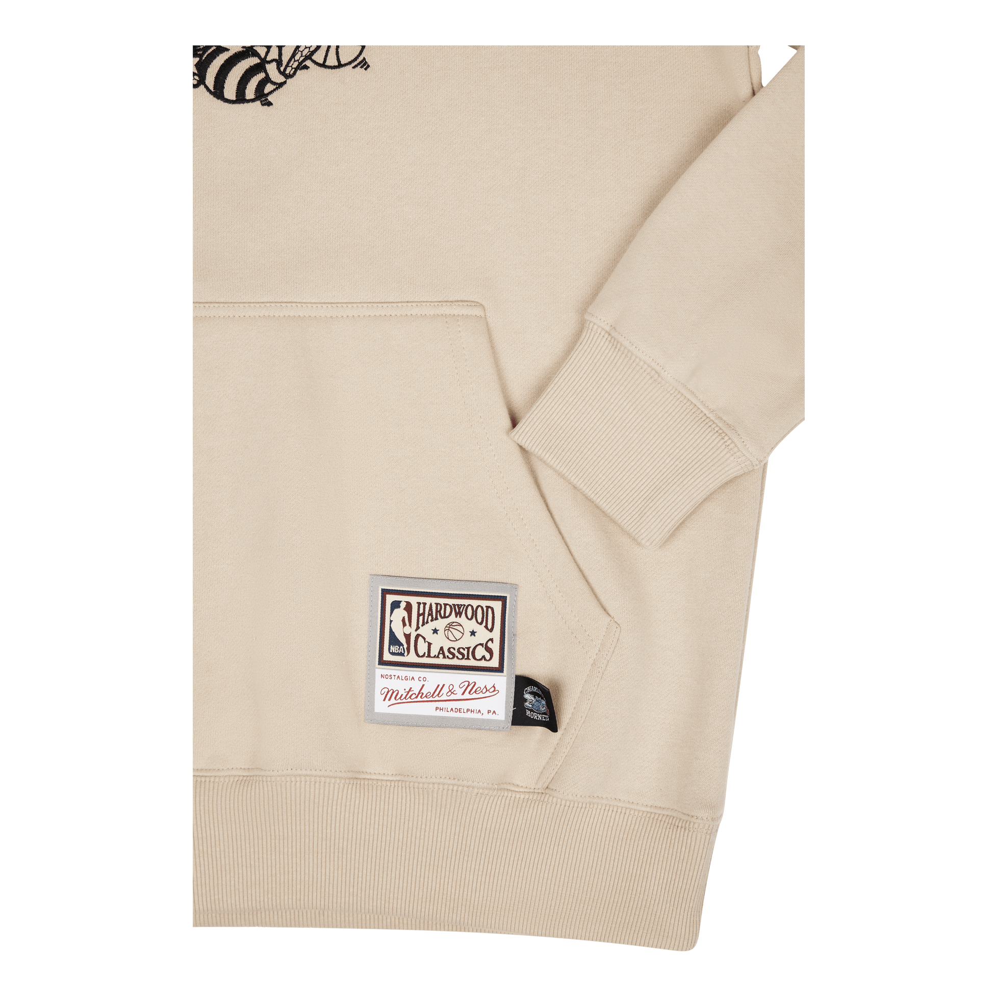 Mitchell & Ness Hornets Khaki Hoodie