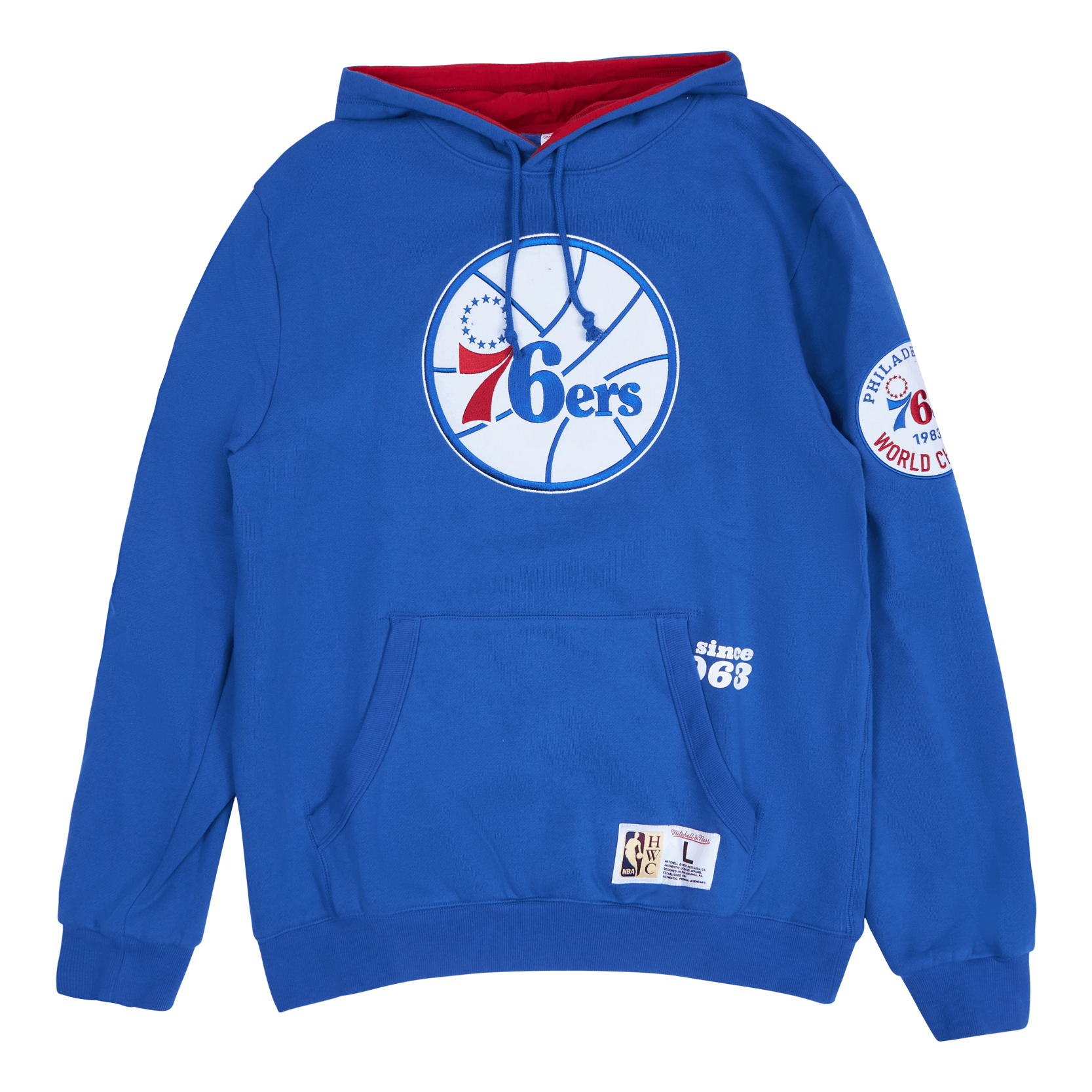 Mitchell & Ness 76ers Team Origins Fleece Hoodie