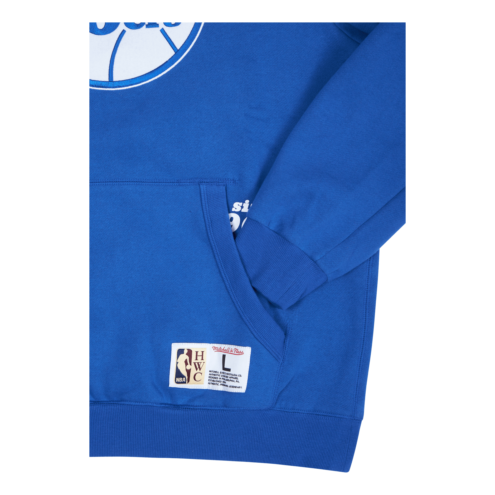 Mitchell & Ness 76ers Team Origins Fleece Hoodie