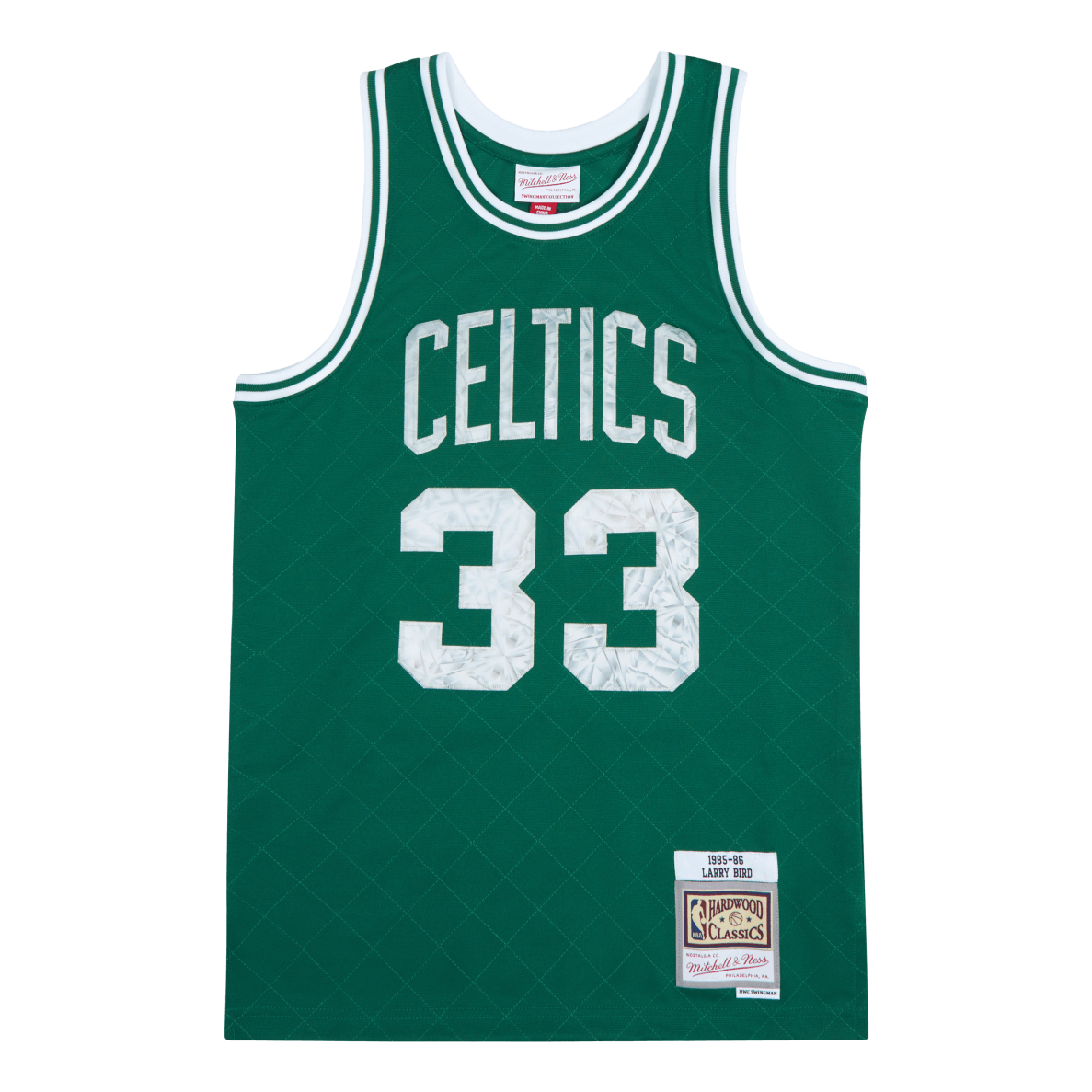 Mitchell & Ness Celtics 75th Anniversary Swingman Jersey- Bird