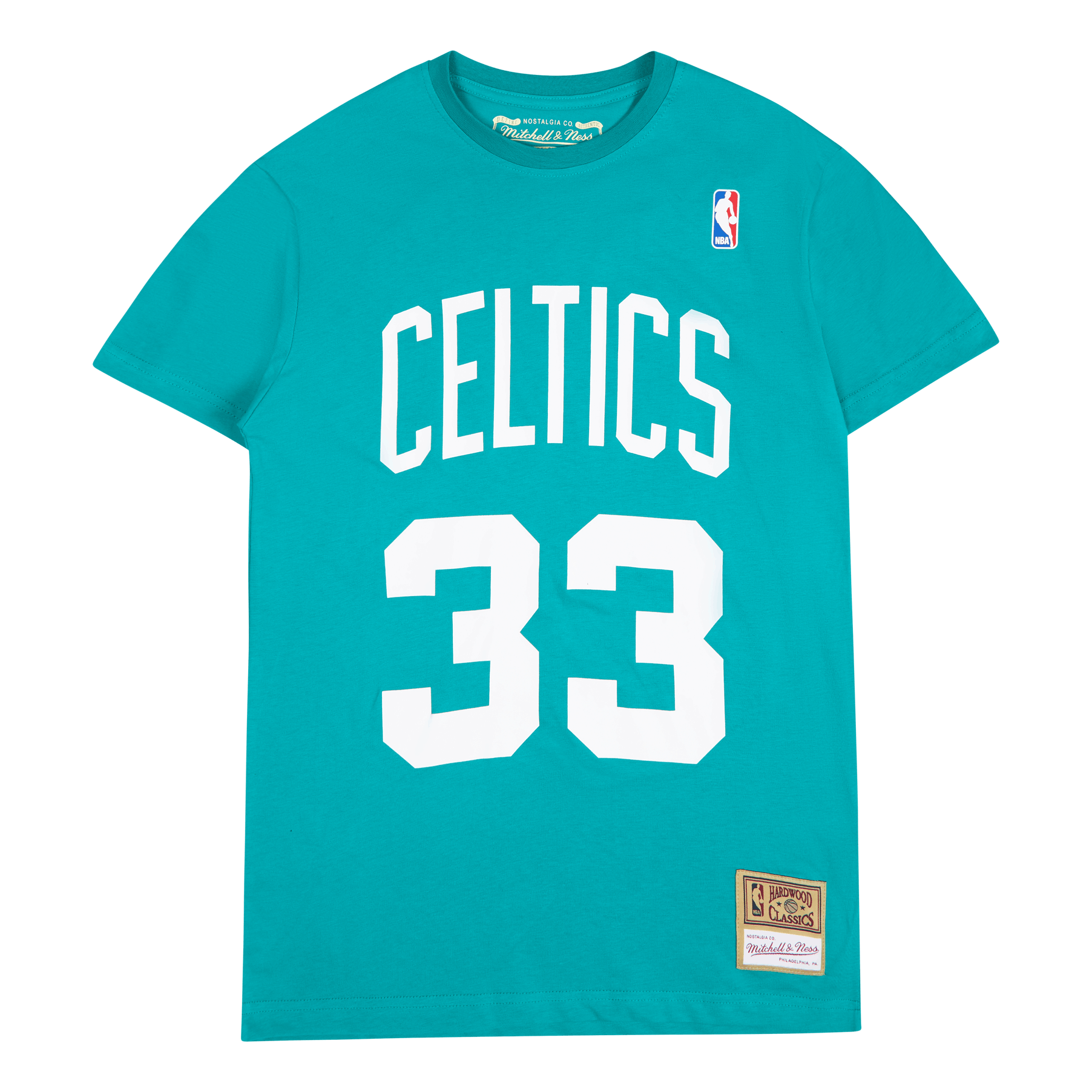 Mitchell & Ness Name & Number Tee - Larry Bird