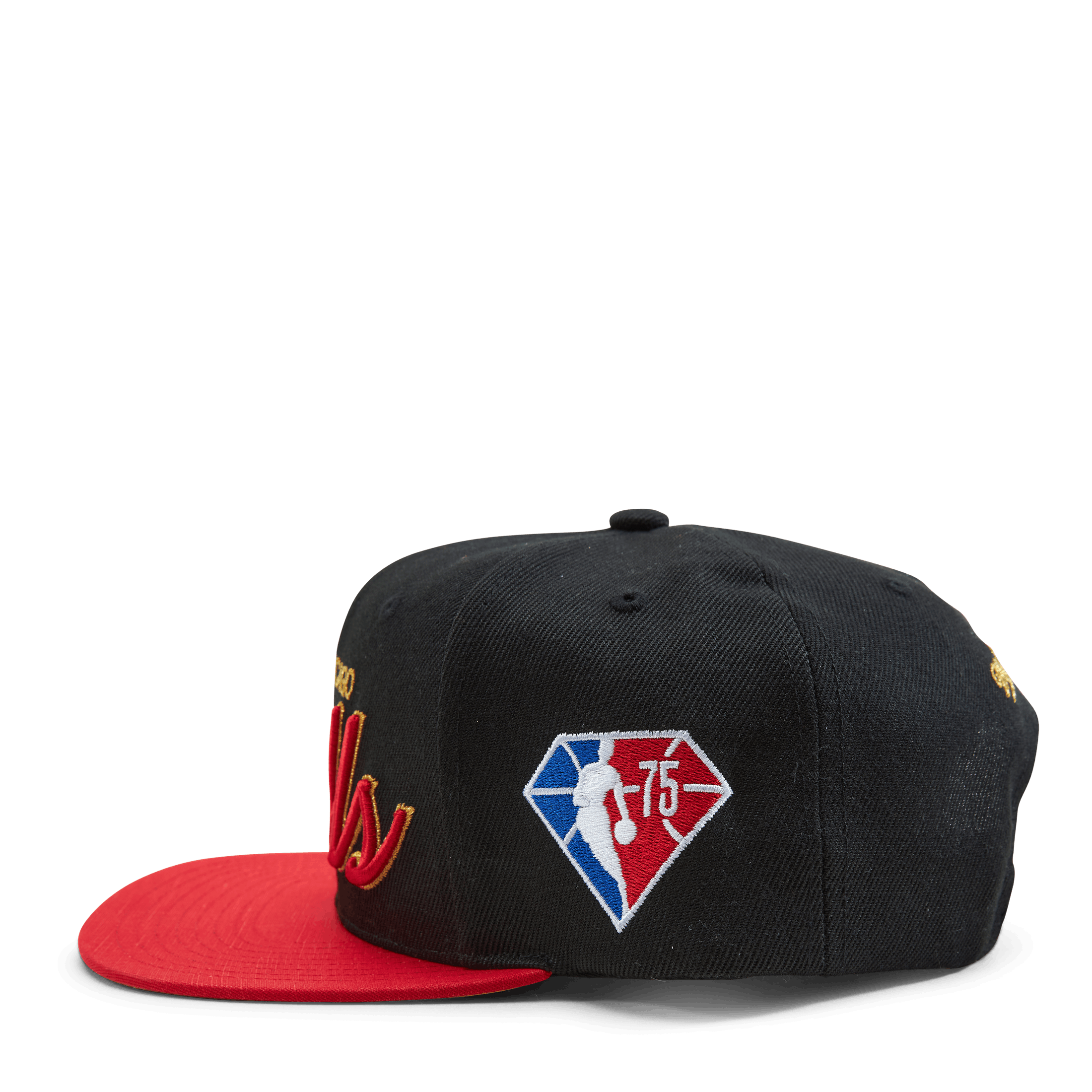 Mitchell & Ness Bulls NBA 75th Gold Snapback