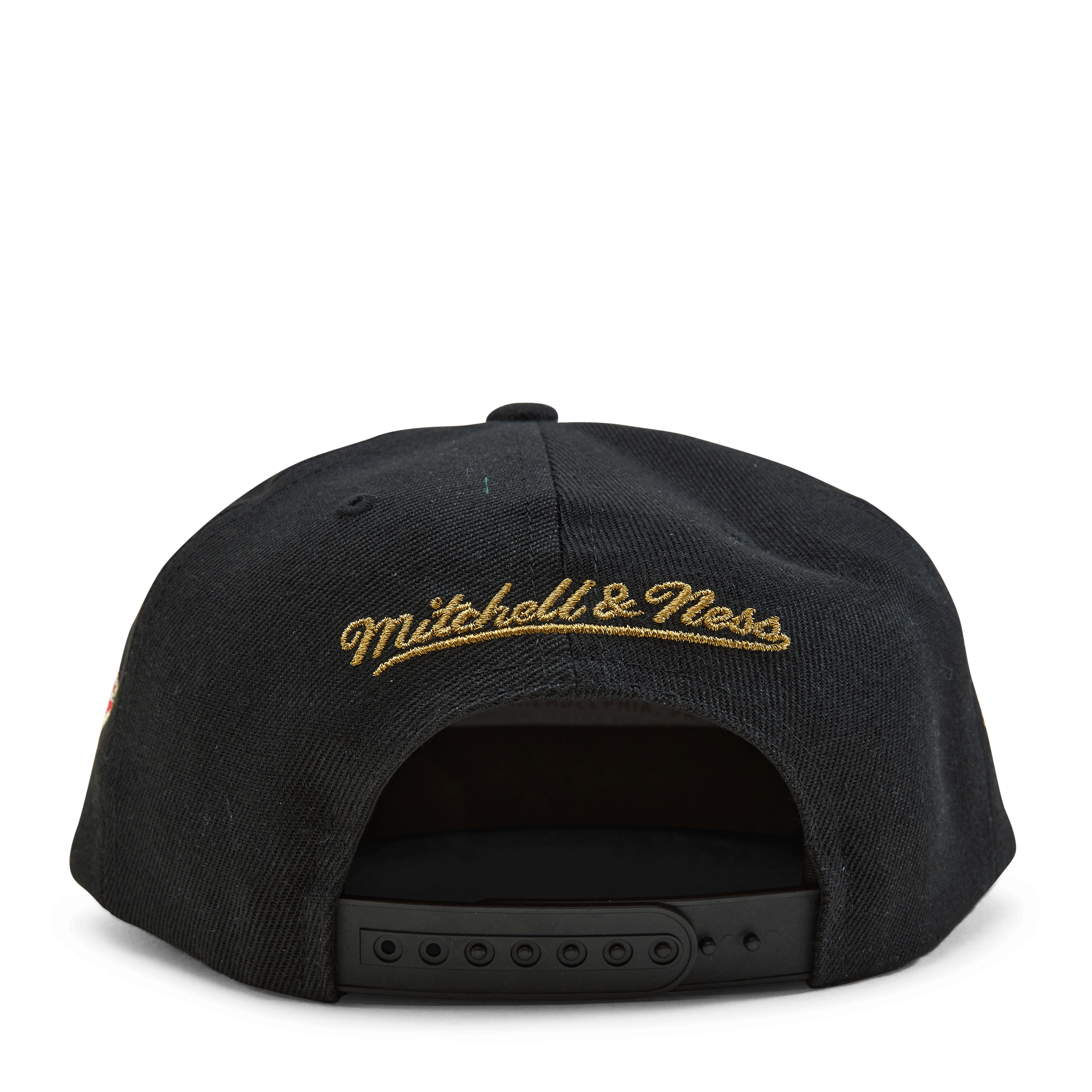 Mitchell & Ness Bulls NBA 75th Gold Snapback