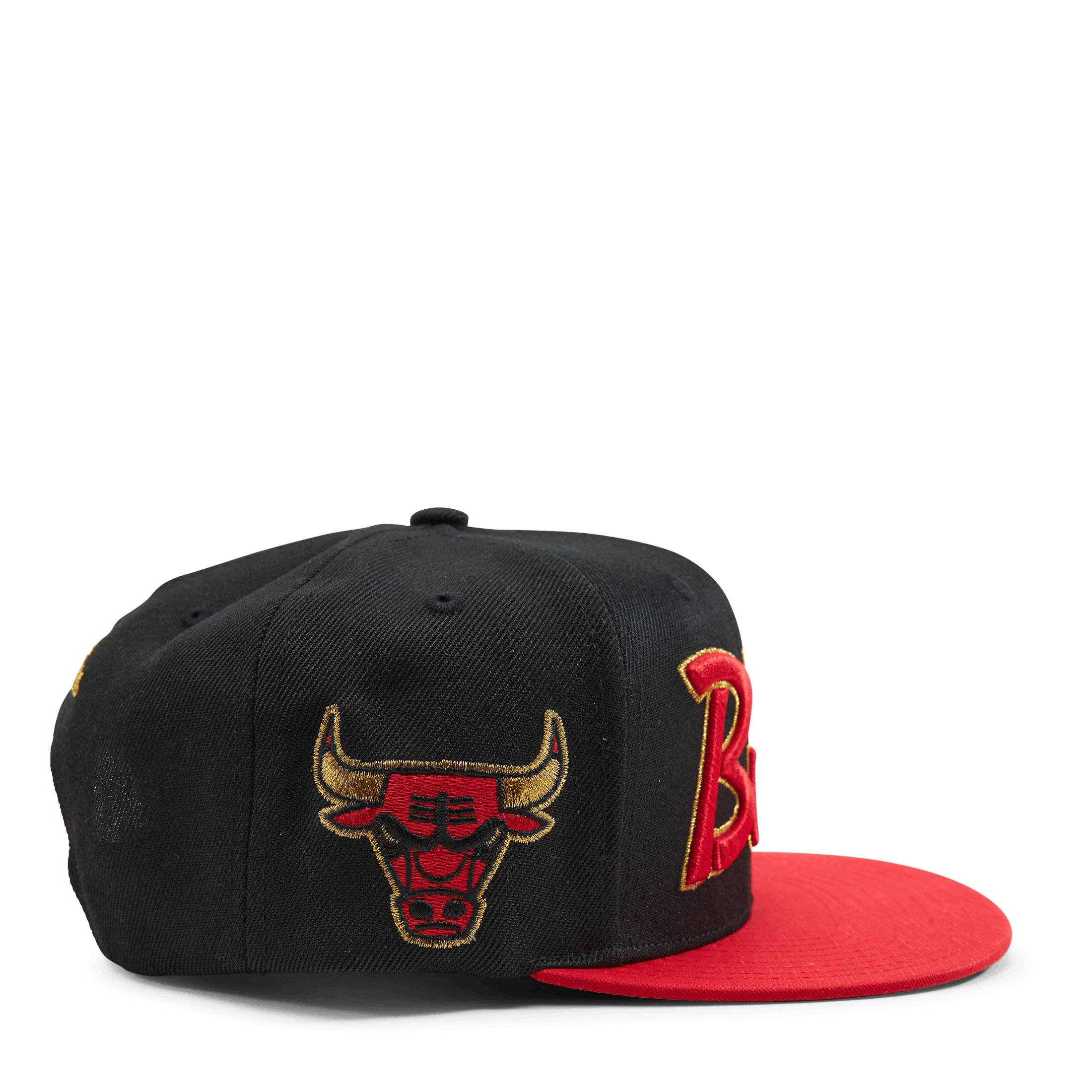 Mitchell & Ness Bulls NBA 75th Gold Snapback