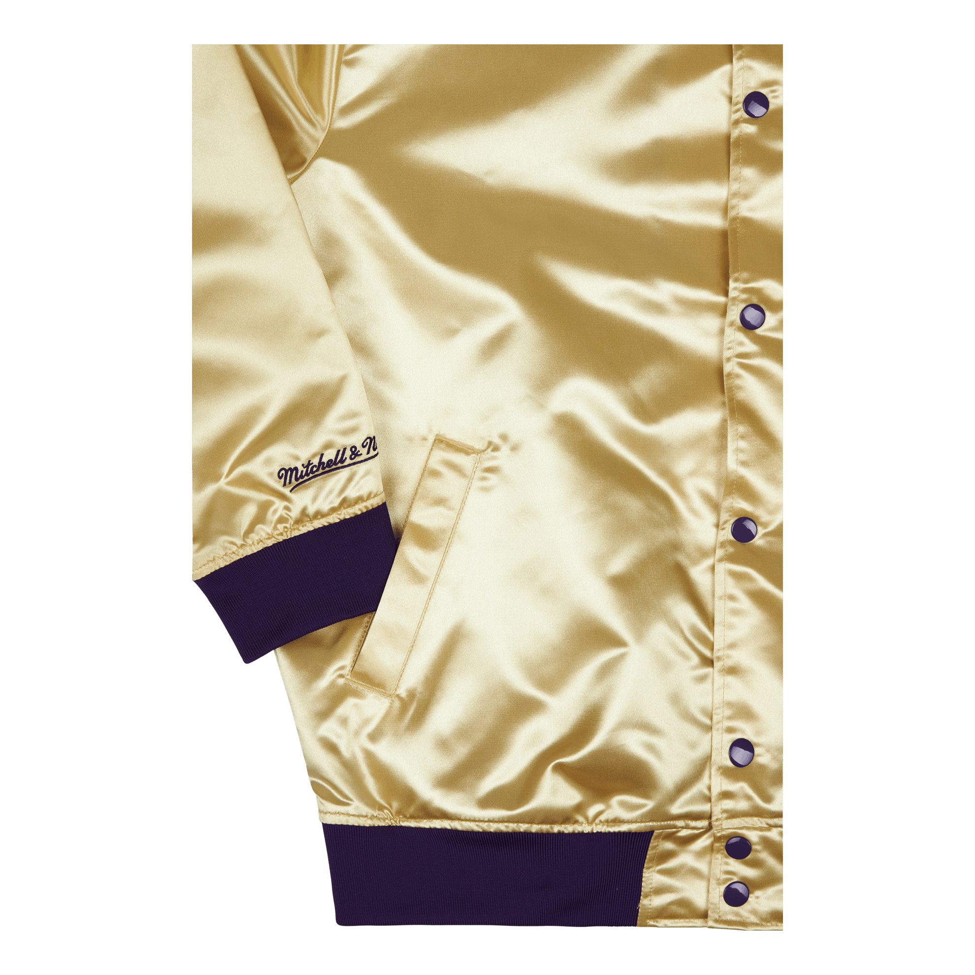 Mitchell & Ness Lakers Lightweight Satin Jacket