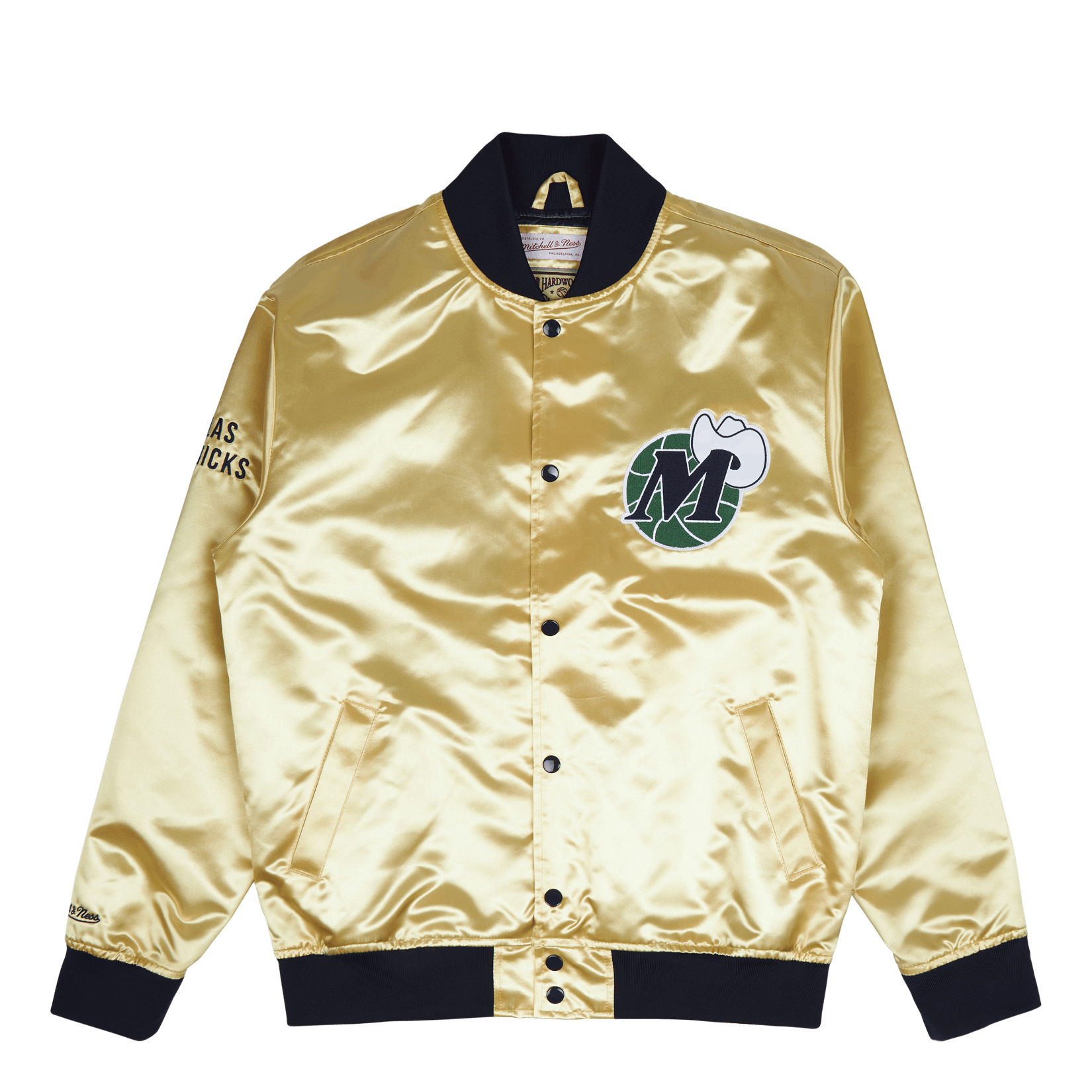 Mitchell & Ness Mavs Lightweight Satin Jacket