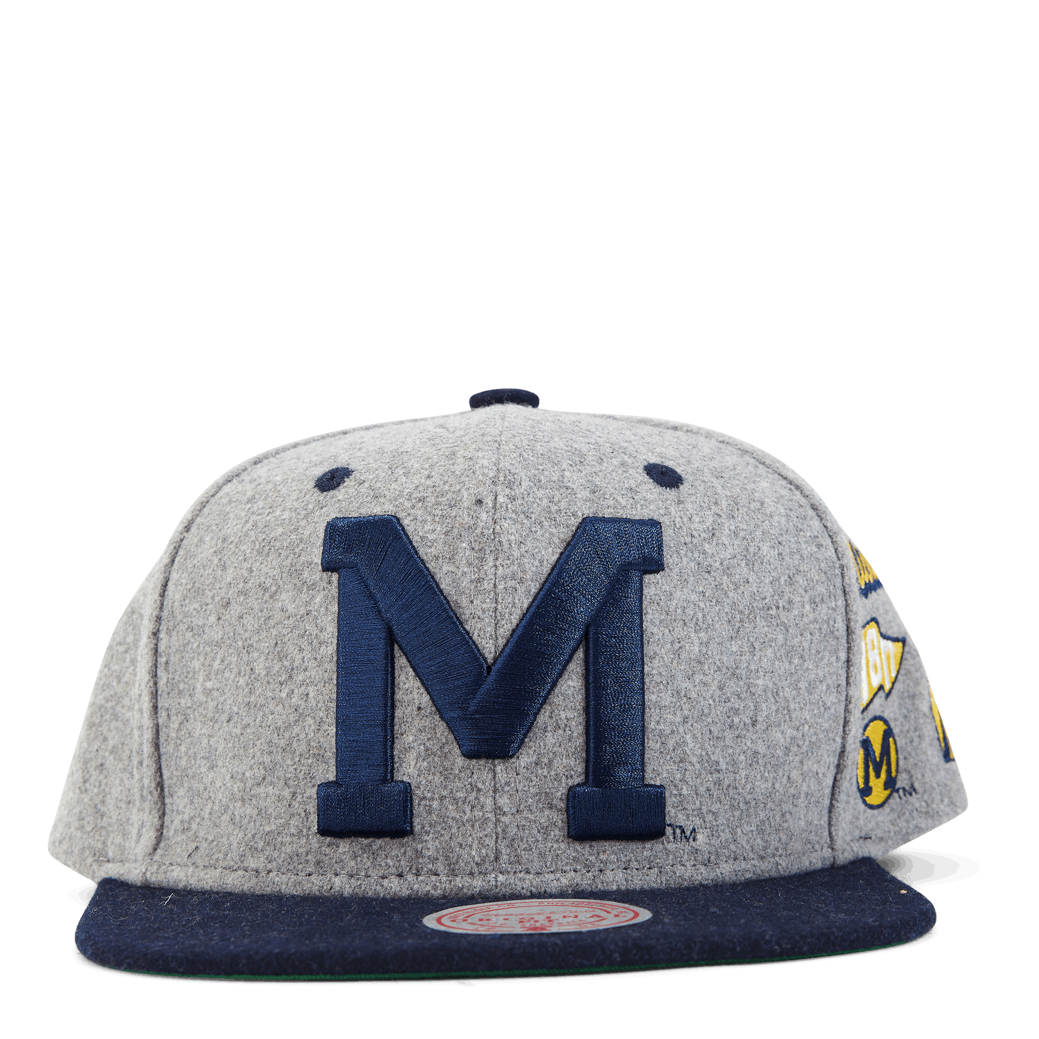 Mitchell & Ness Michigan Melton Patch Snapback