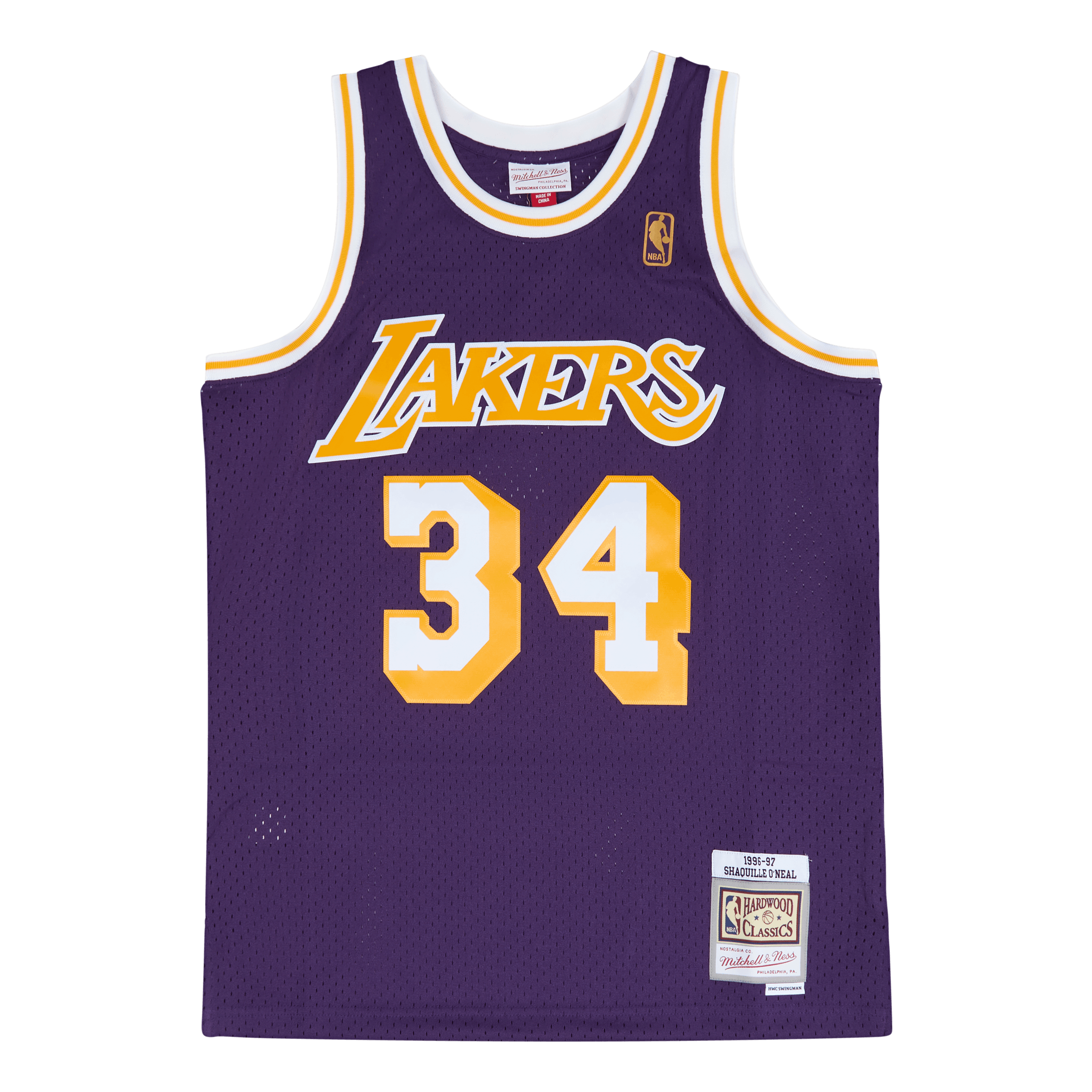 Mitchell & Ness Lakers Swingman Jersey -96 Shaquille O´Neal