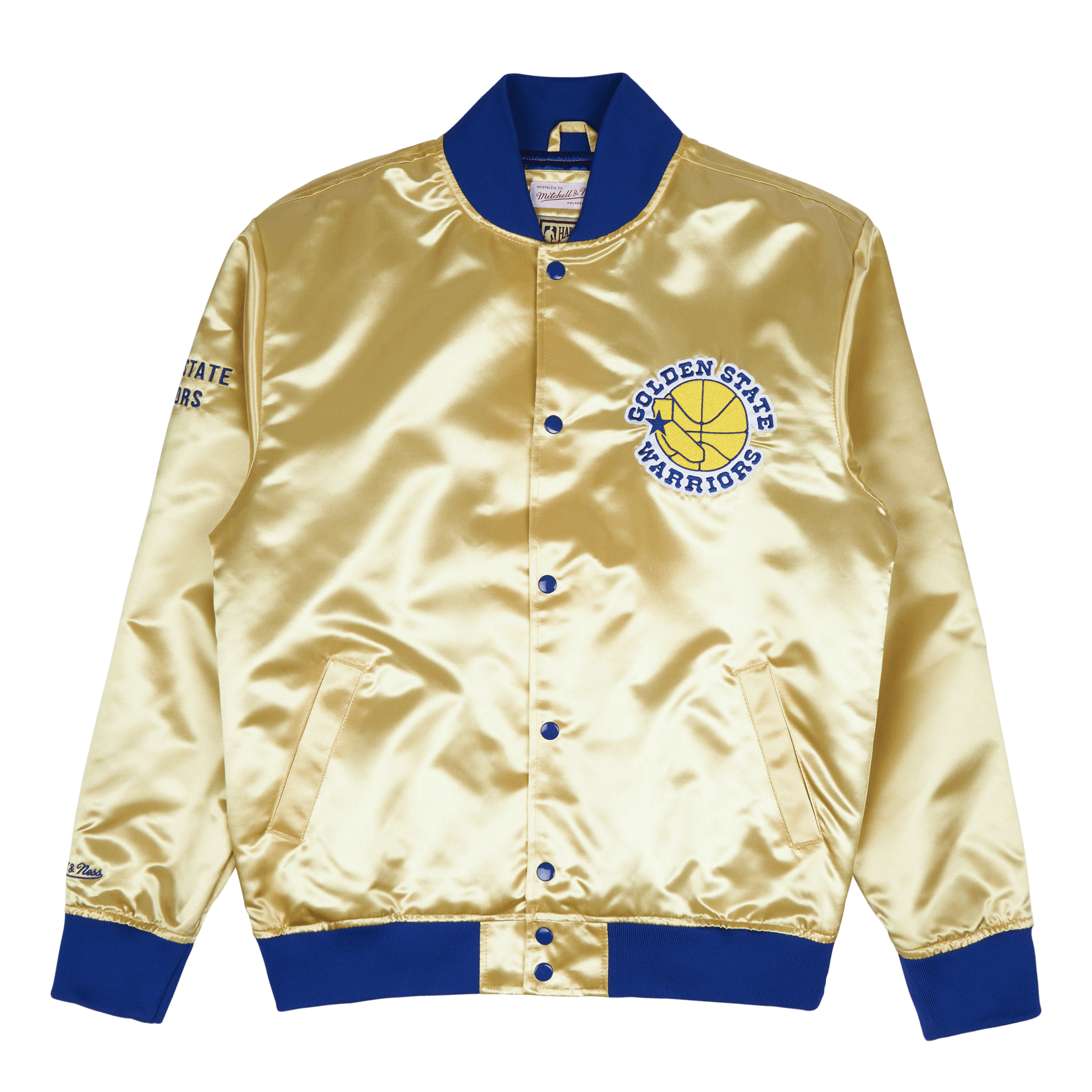 Mitchell & Ness Warriors Lightweight Satin Jacket