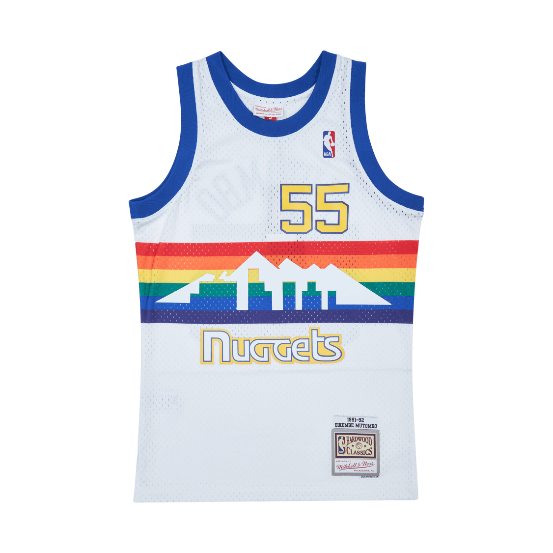 Mitchell & Ness Nuggets Swingman Jersey - Dikembe Mutombo