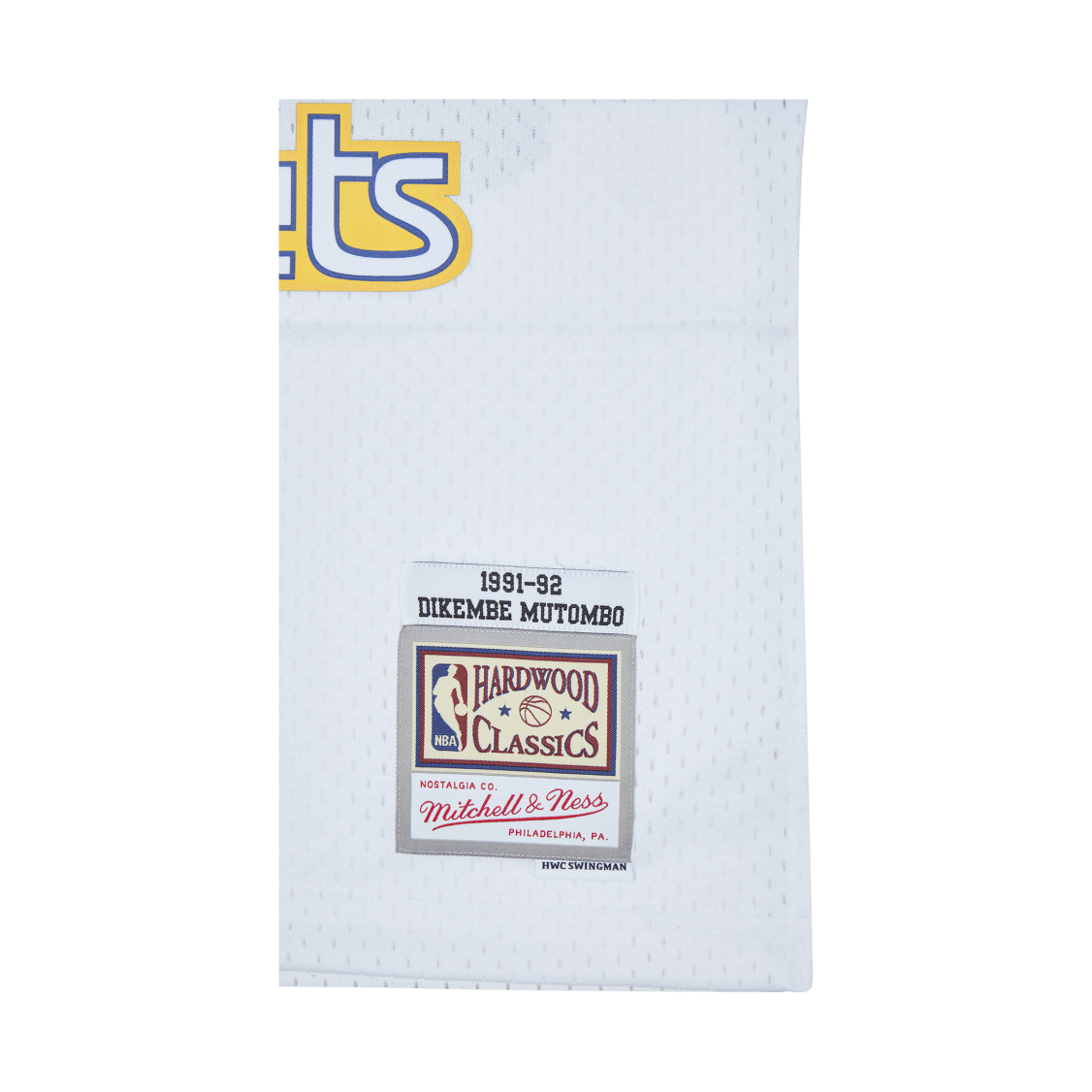 Mitchell & Ness Nuggets Swingman Jersey - Dikembe Mutombo