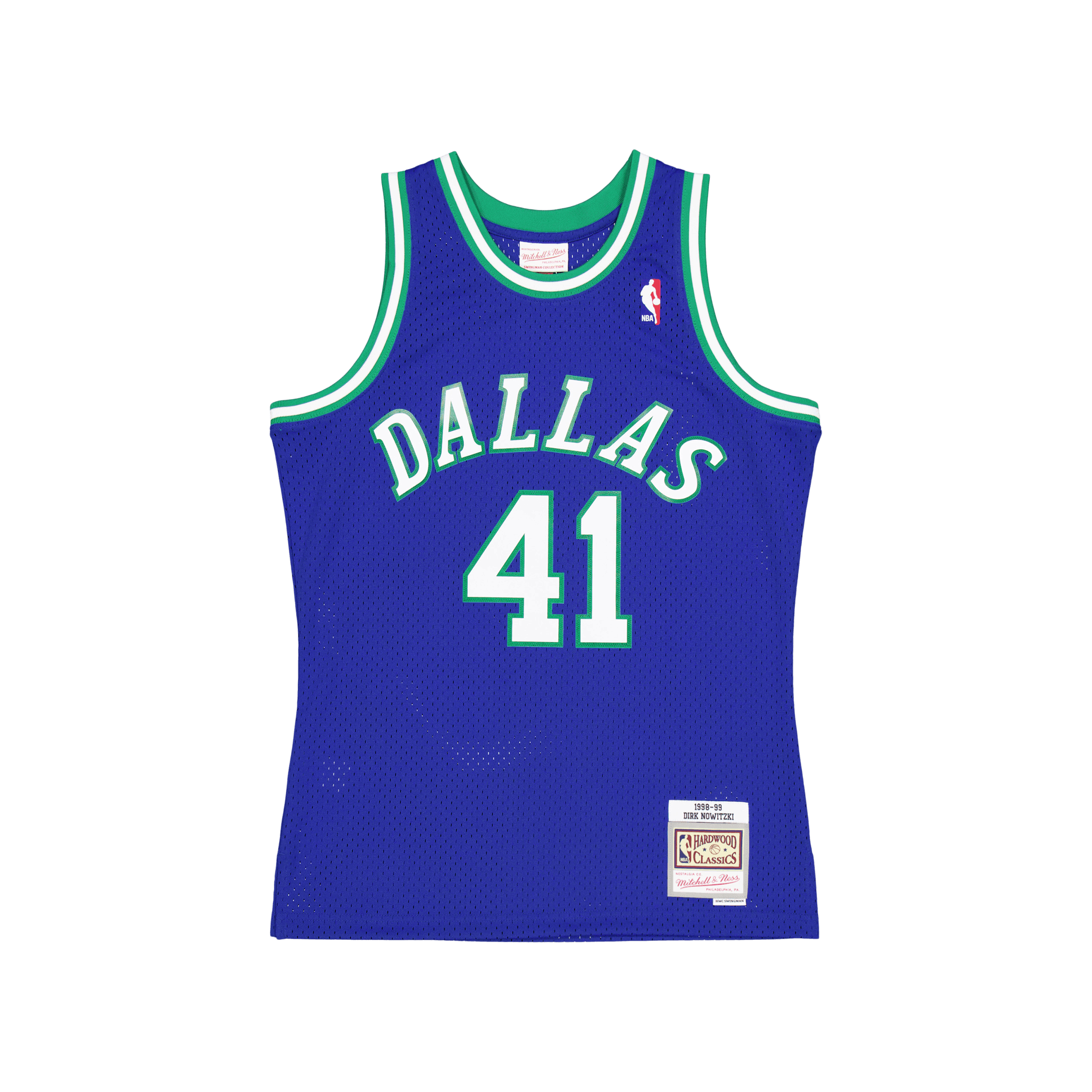 Mitchell & Ness Mavericks Swingman Jersey Nowi Royal