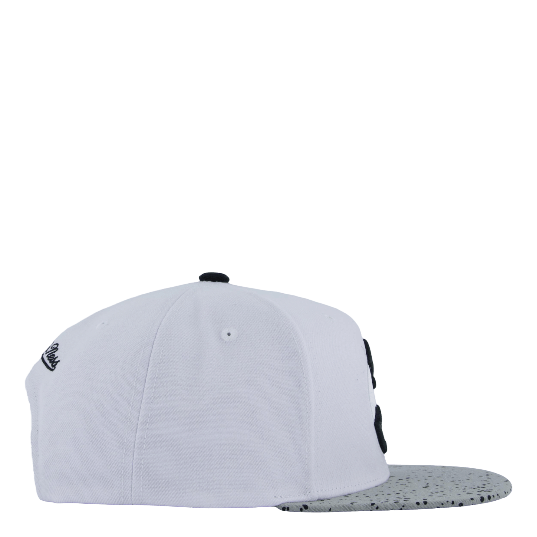 Mitchell & Ness Cement Top Snapback White/silver